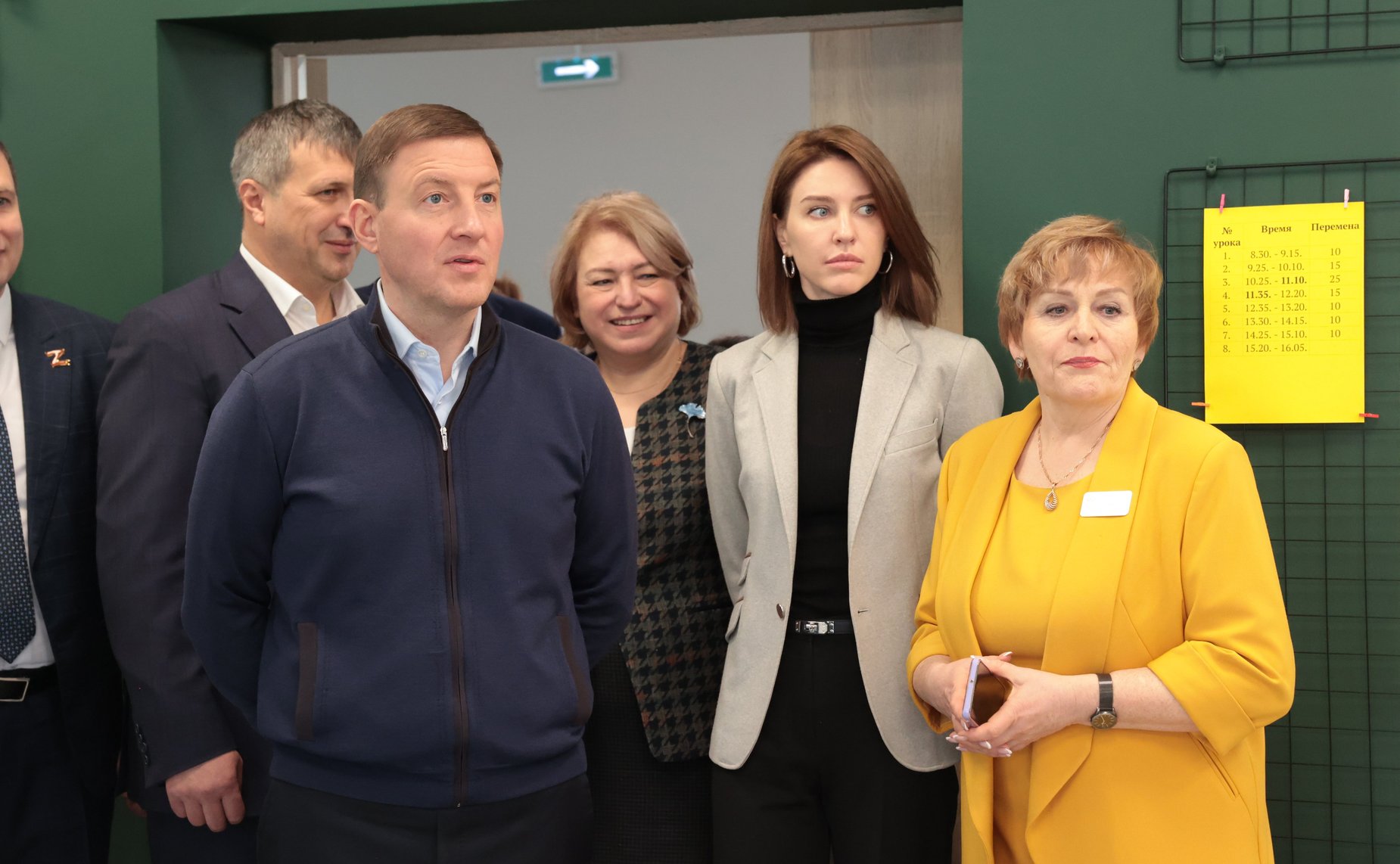 Андрей Турчак посетил в Нижегородской области школу, построенную в рамках президентской программы