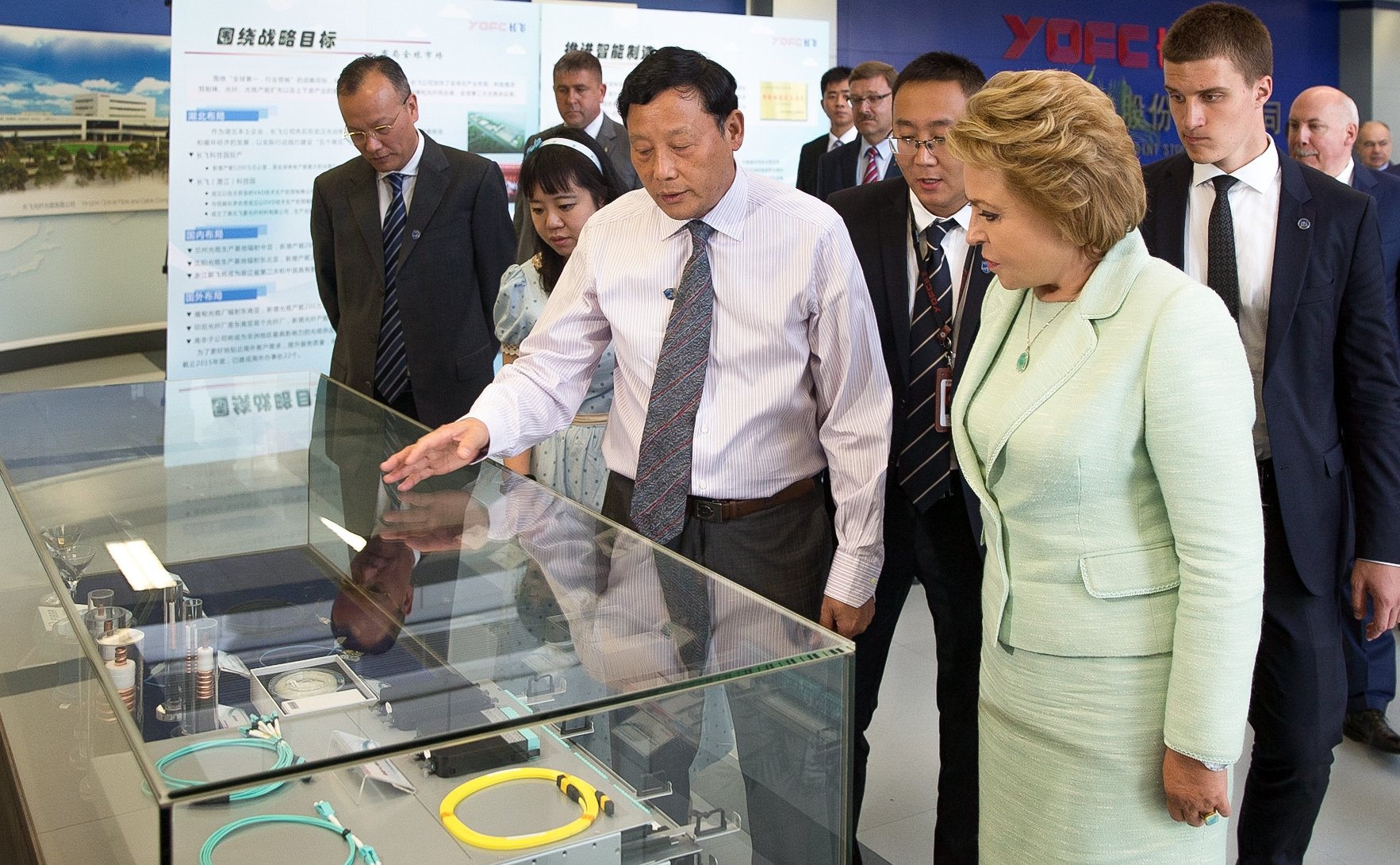 Экспозиция высокотехнологичной продукции