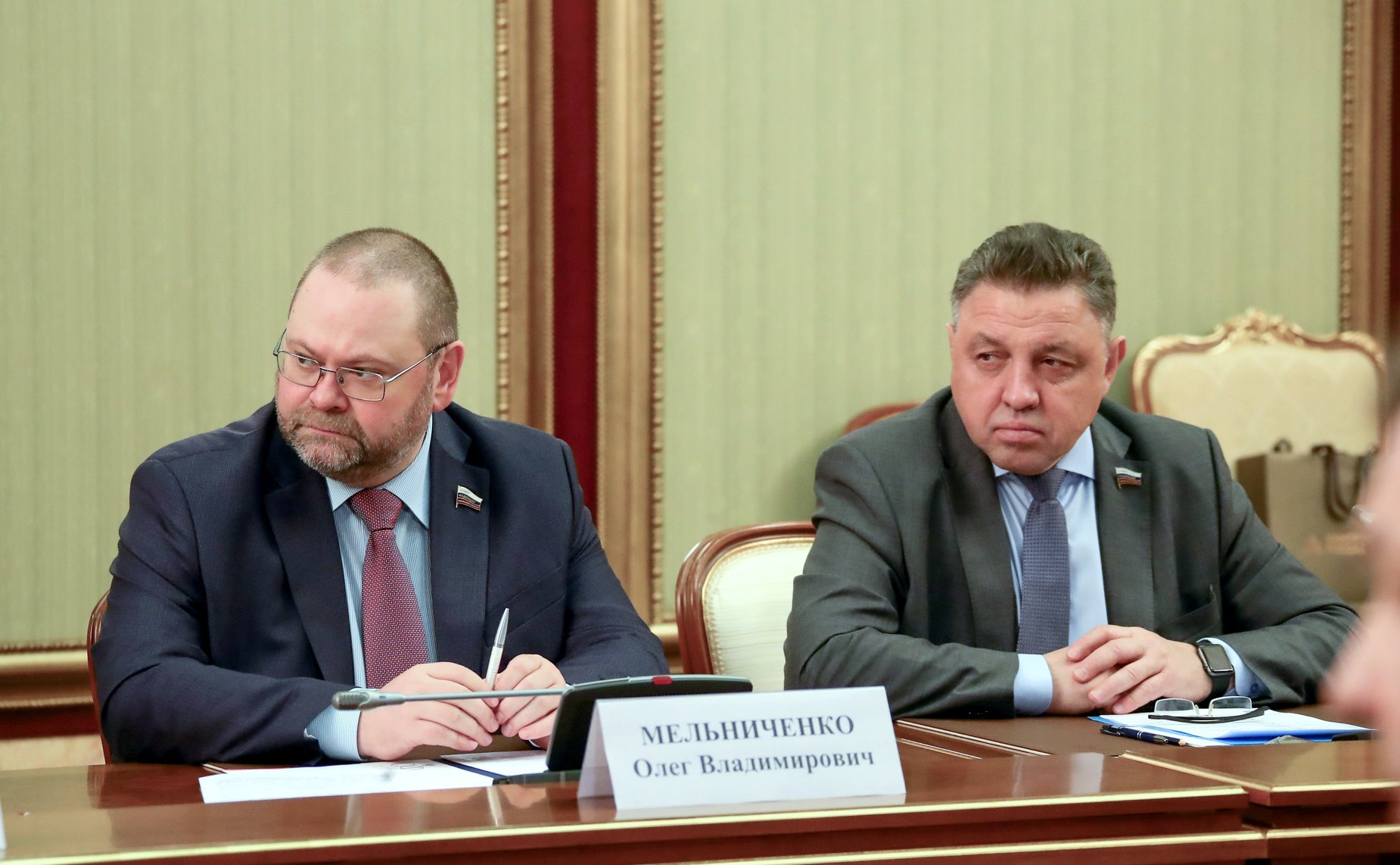 Олег Мельниченко и Вячеслав Тимченко