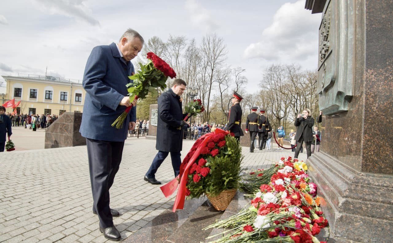 Сергей Перминов 9 мая принял участие в торжественных мероприятиях по случаю Дня Победы