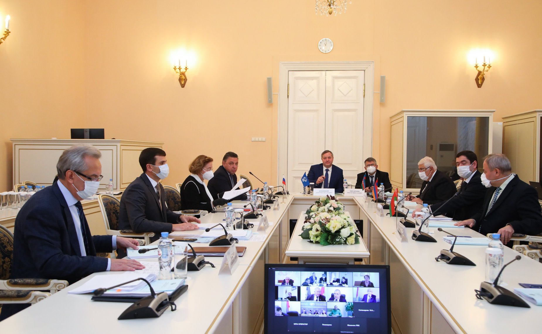 Заседание Контрольно-бюджетной комиссии Межпарламентской Ассамблеи СНГ