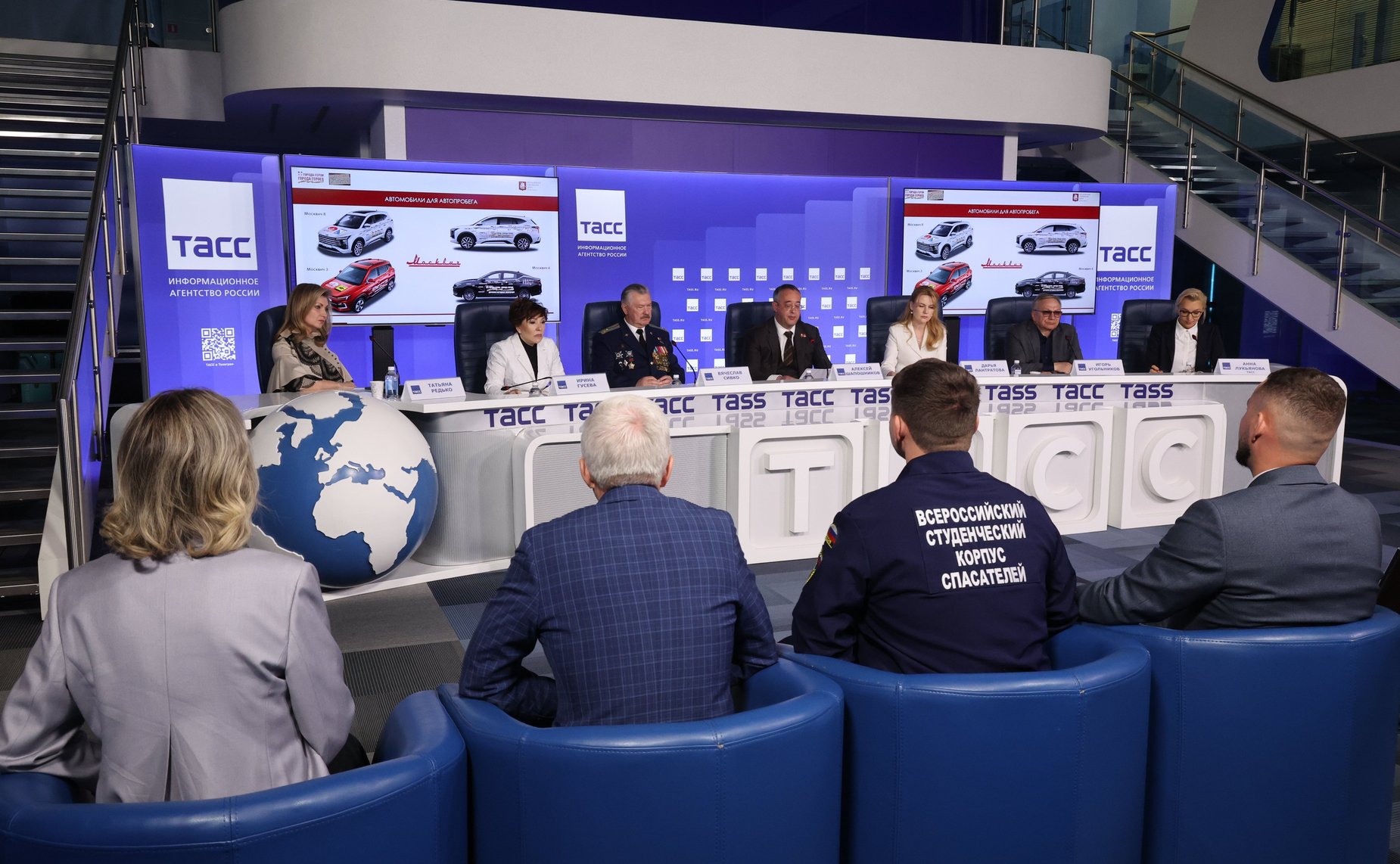 Пресс-конференция, посвященная старту автопробега «Дорогами народных ополченцев» в рамках патриотического проекта «Города-герои – города Героев», приуроченного к 85-летию начала формирования народного ополчения Великой Отечественной войны
