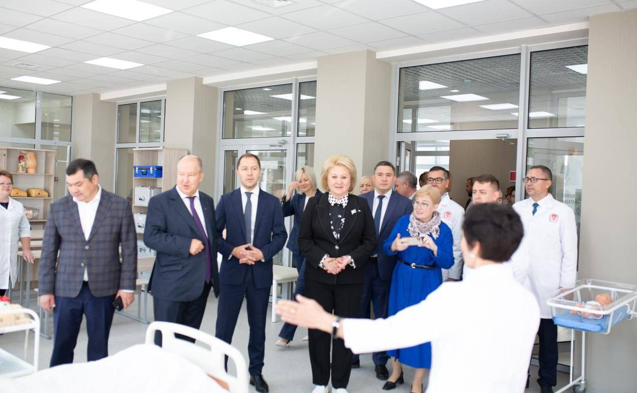 Лилия Гумерова приняла участие в открытии нового корпуса Медицинского колледжа Башкирского государственного медицинского университета (БГМУ)