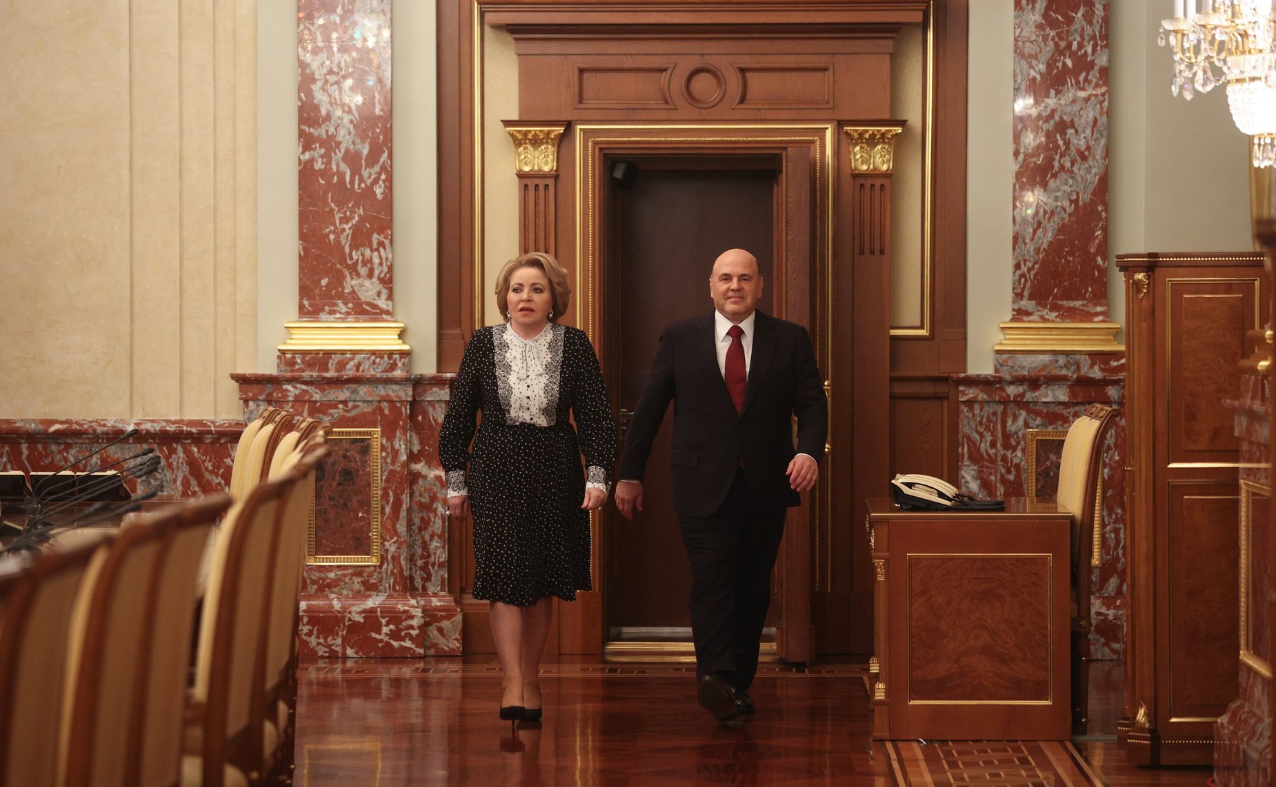 Встреча Председателя Правительства РФ с членами Совета палаты СФ