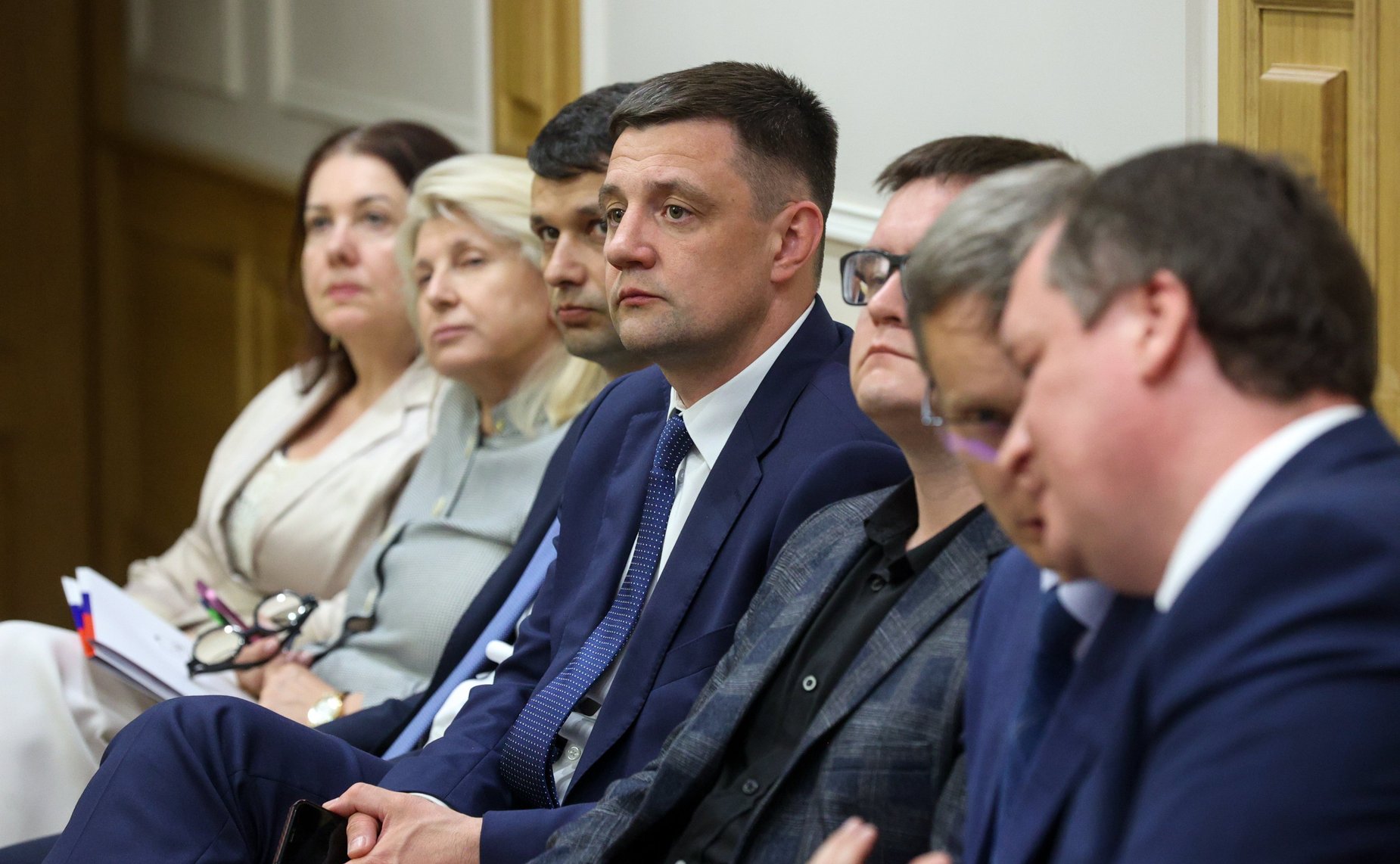 Встреча сенаторов Российской Федерации с Министром экономического развития РФ Максимом Решетниковым в формате «Открытого диалога»