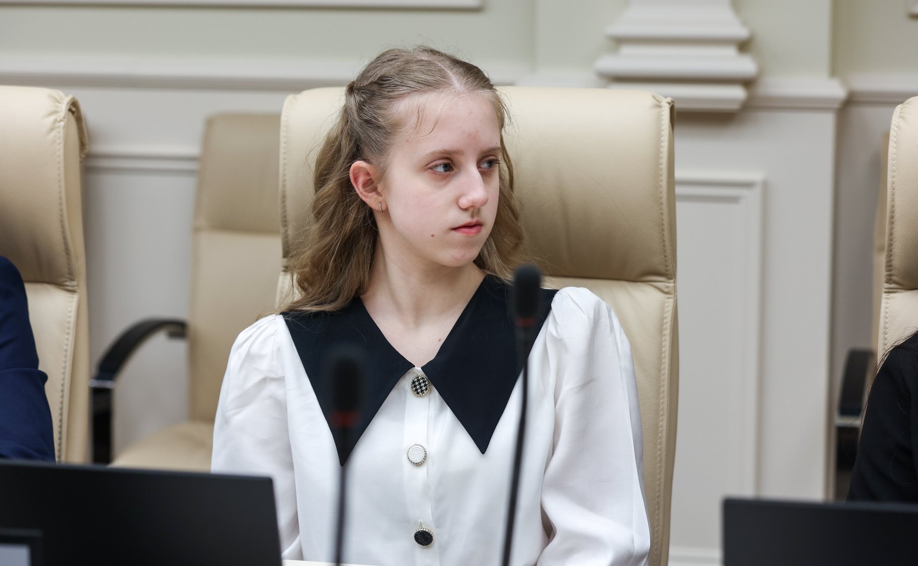 Встреча председателя Комитета Совета Федерации по международным делам Григория Карасина со студентами юридического факультета МГУ им. Ломоносова