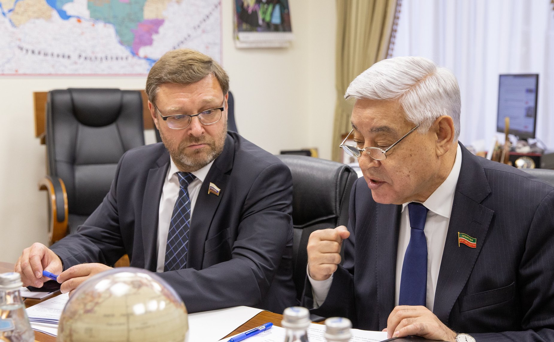 Константин Косачев и Фарит Мухаметшин