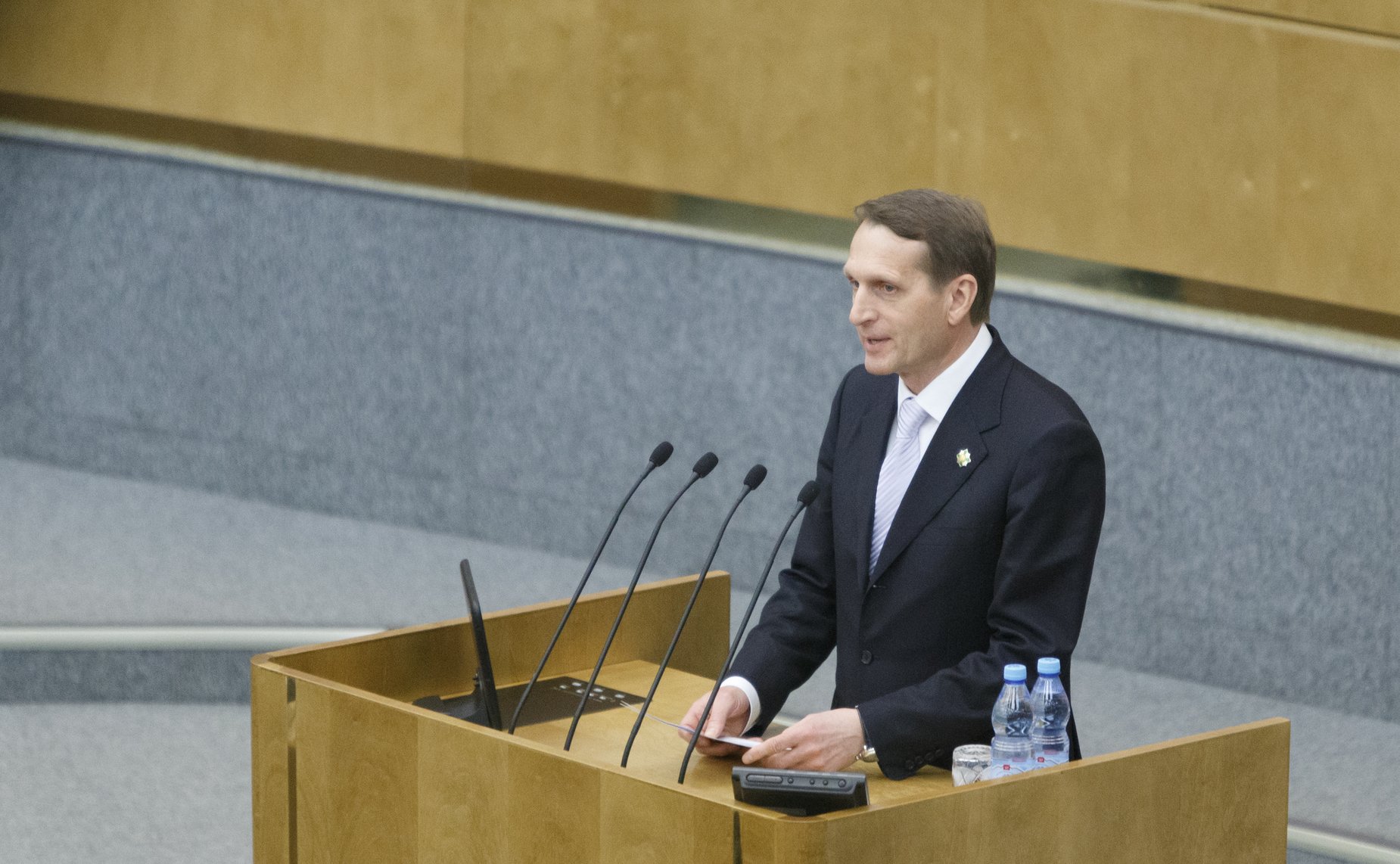 С. Нарышкин на III Рождественских парламентских встречах