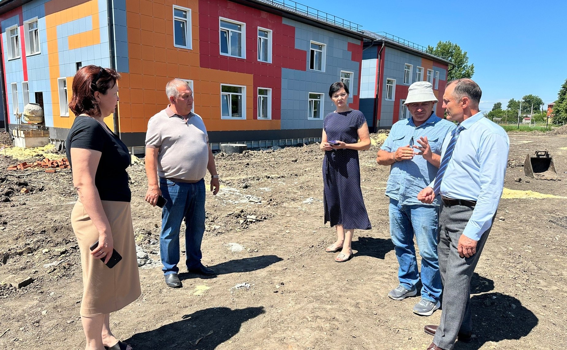 Игорь Мурог провел прием граждан и проинспектировал строящийся детский сад в Александро-Невском округе Рязанской области