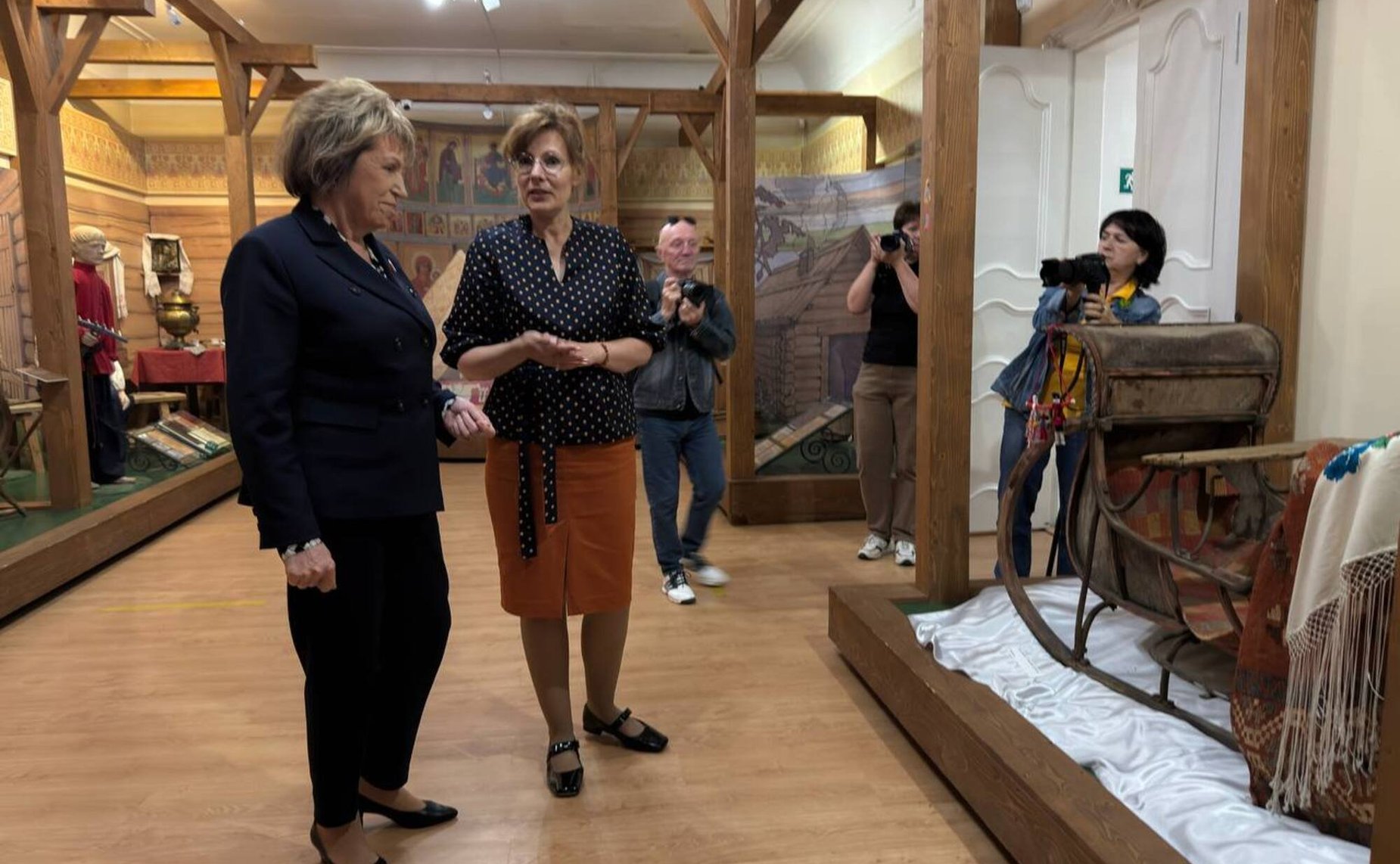 Людмила Скаковская совершила рабочую поездку в город Торжок Тверской области