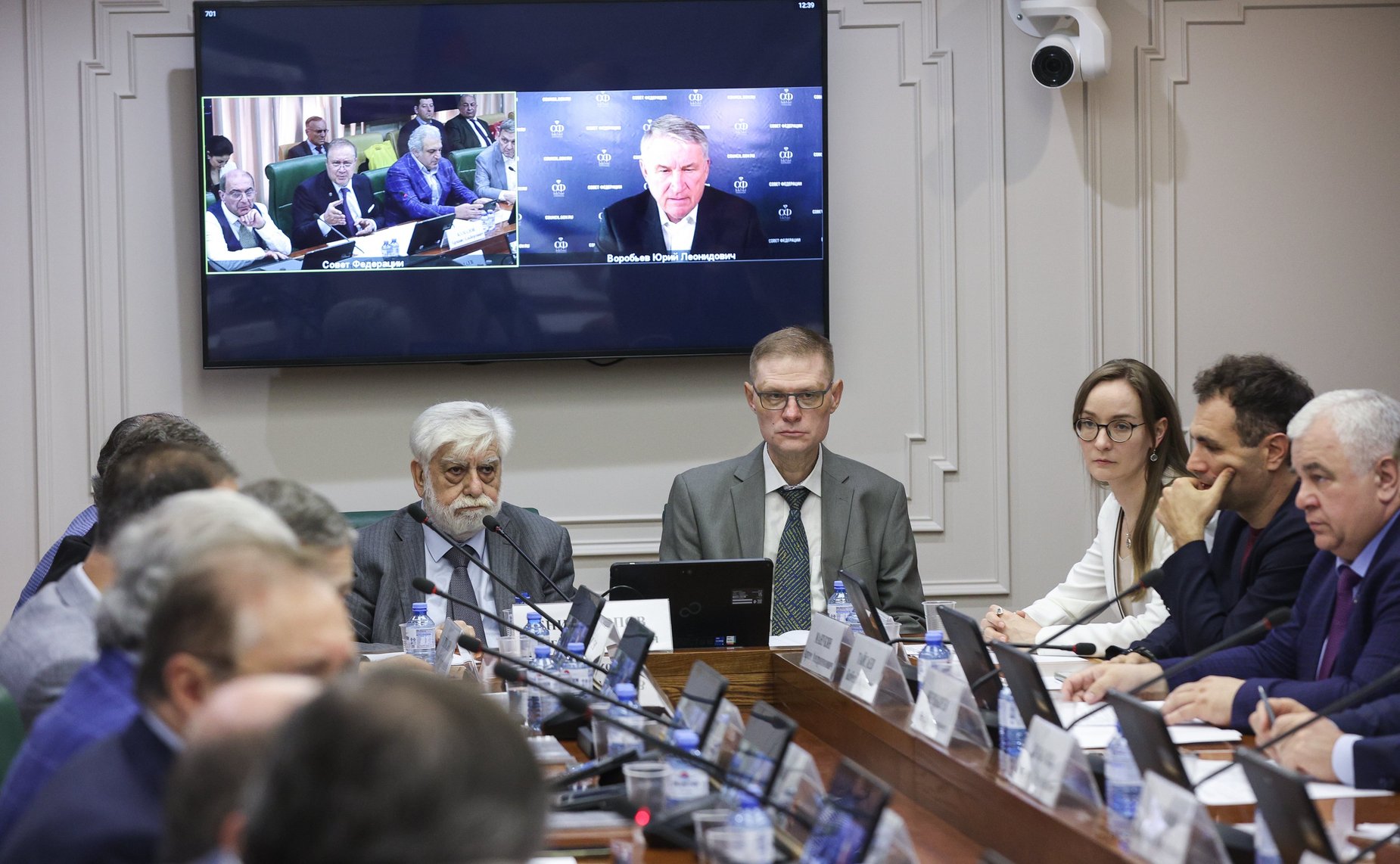 Первое заседание Экспертного совета Межпарламентской комиссии (МПК) по сотрудничеству Федерального Собрания РФ и Национального Собрания Республики Армения