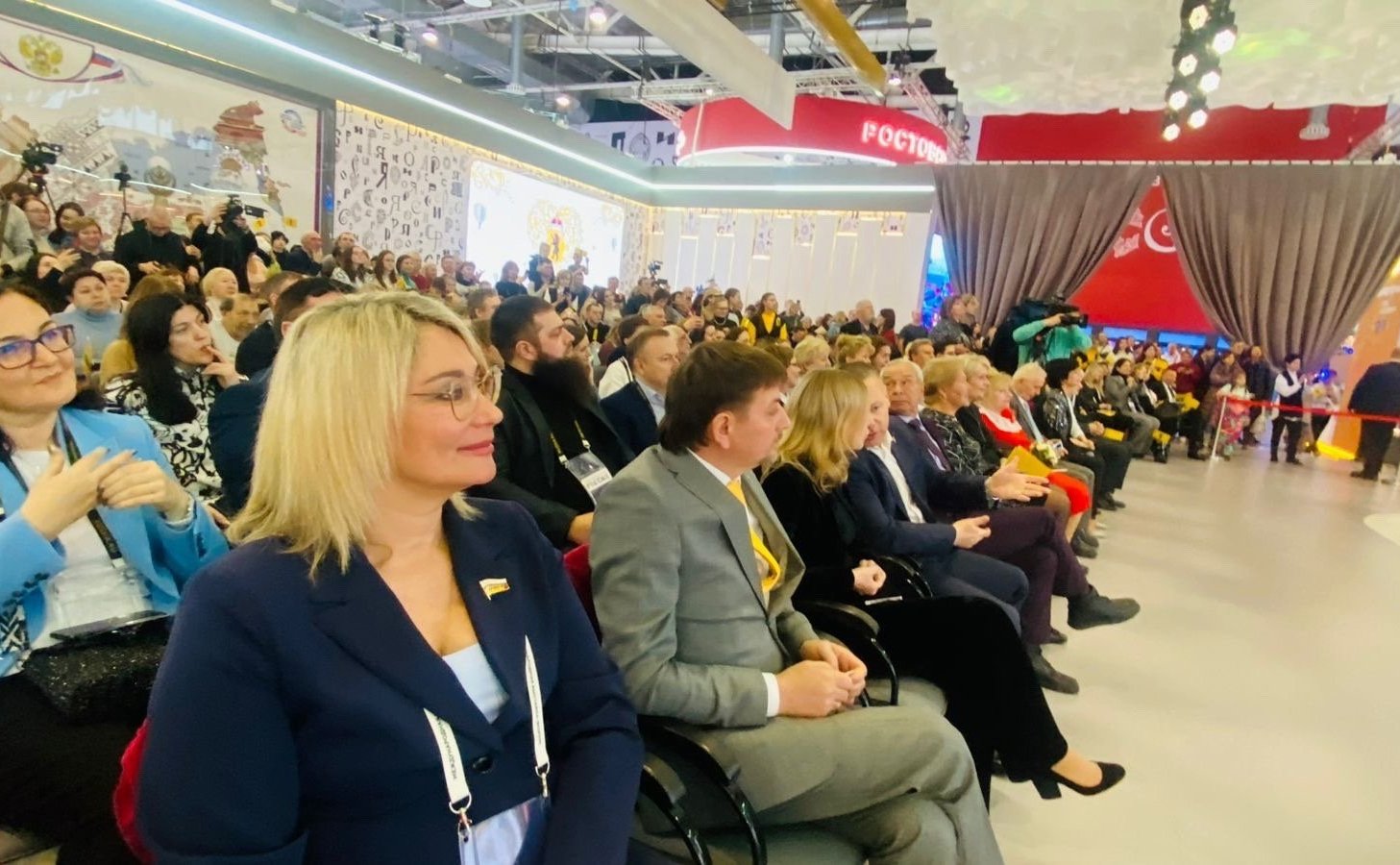 Наталия Косихина приняла участие в Дне Ярославской области на Международной выставке-форуме «Россия»