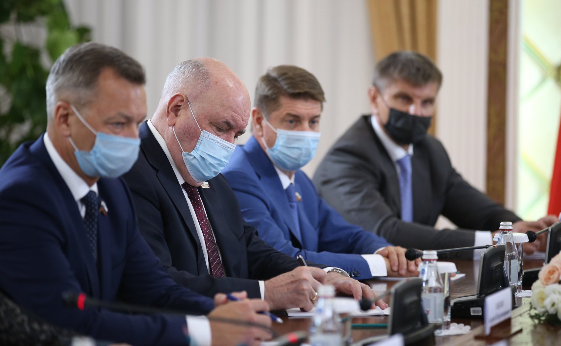 Встреча Валентины Матвиенко с Председателем Сената Парламента Республики Казахстан Мауленом Ашимбаевым