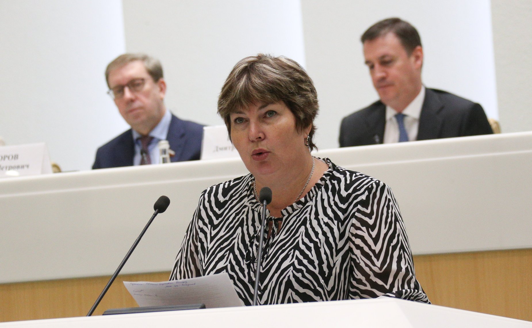 Встреча Председателя Совета Федерации Валентины Матвиенко с тружениками социальной сферы села на тему «Вопросы реализации национальных проектов и государственных программ в целях повышения уровня жизни в сельской местности»