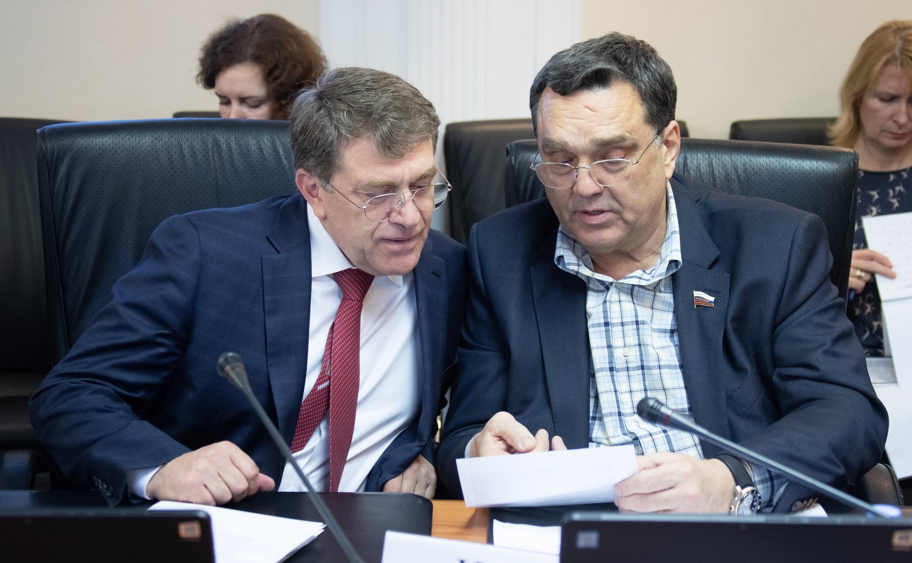 Ахмат Салпагаров и Сергей Иванов