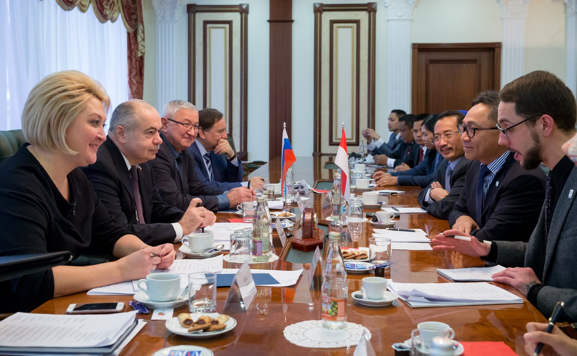 Встреча И. Умаханова с Председателем Народного консультативного конгресса Индонезии З. Хасаном