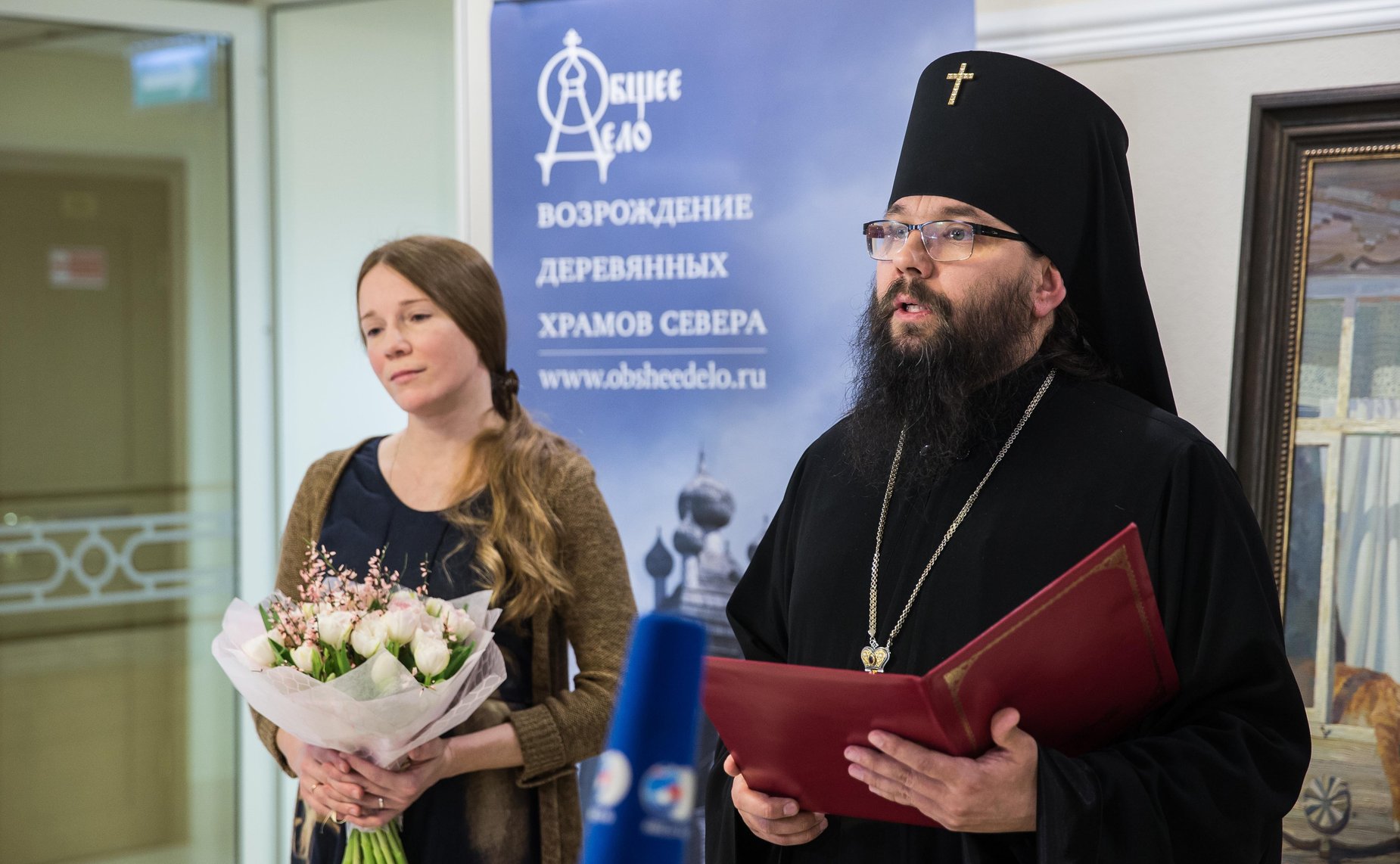 Открытие в Совете Федерации выставки «Русский Север»