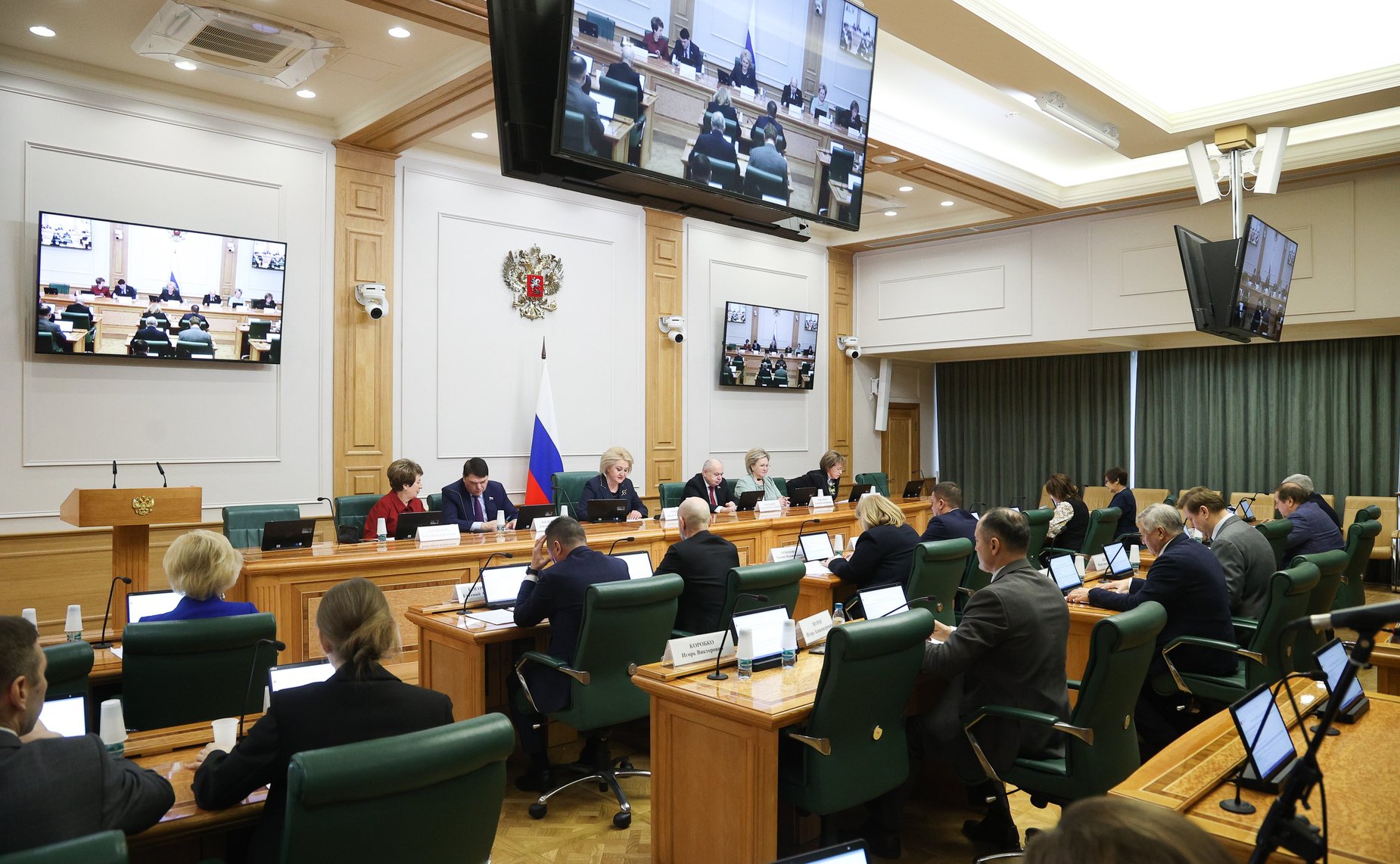 Заседание Комитета Совета Федерации по науке, образованию и культуре