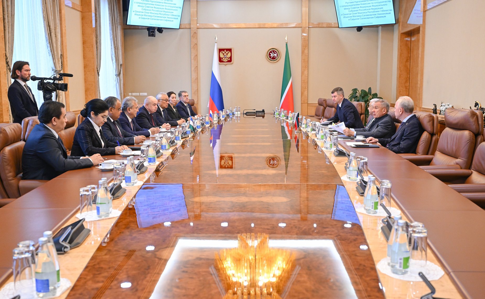 Встреча сенаторов с Раисом Республики Татарстан Рустамом Миннихановым