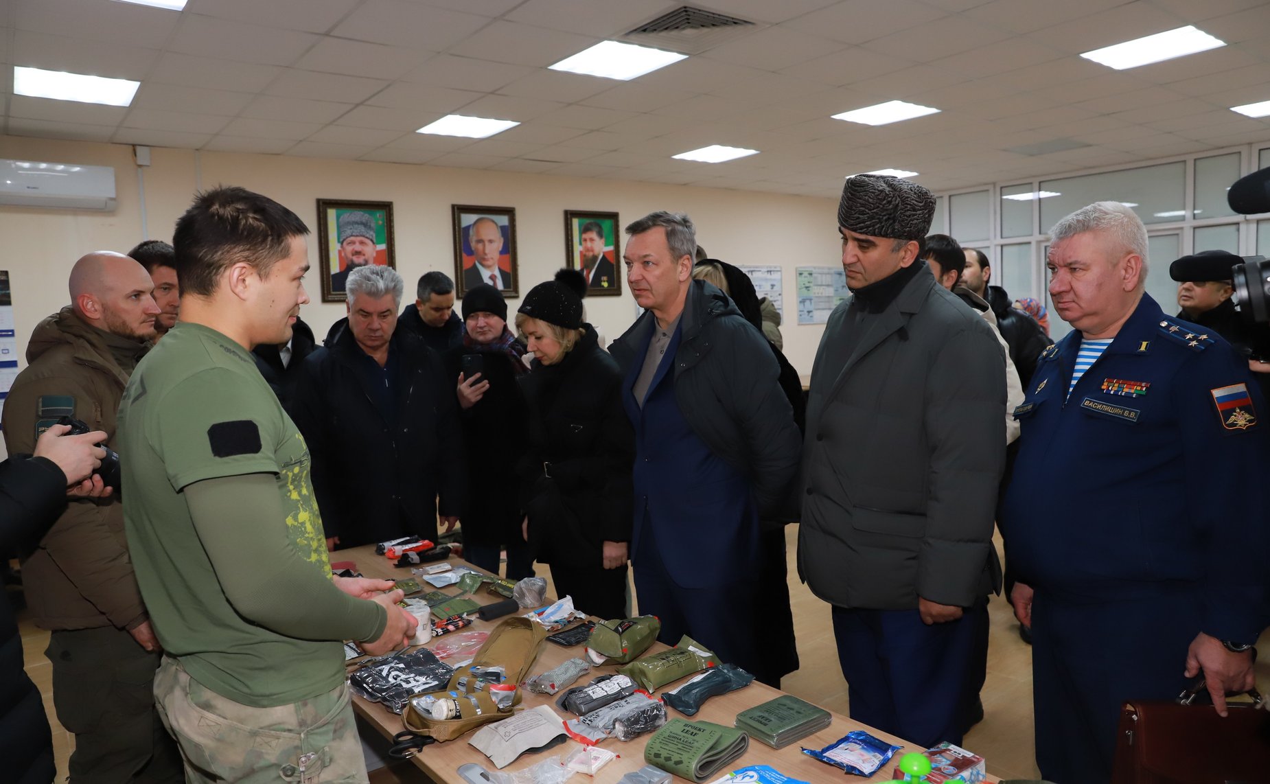 Делегация Совета Федерации во главе с Андреем Яцкиным посетила Чеченскую Республику