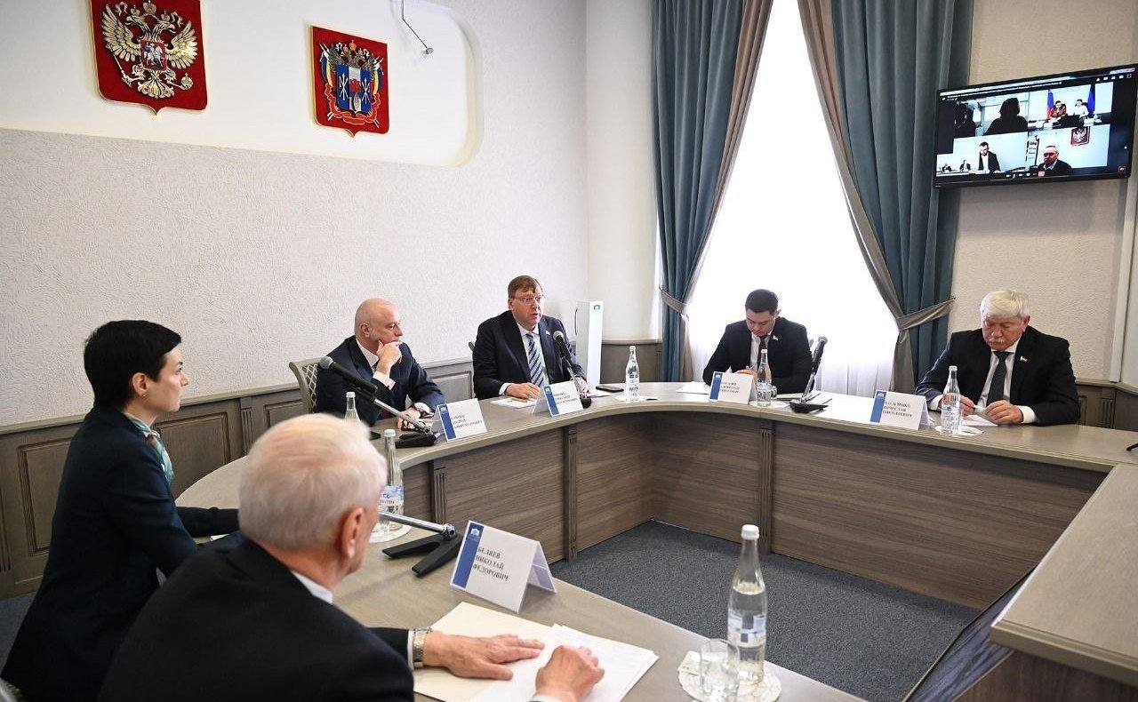 Андрей Клишас встретился с главой Ростовской области и провел совещание с представителями органов законодательной власти новых субъектов Российской Федерации