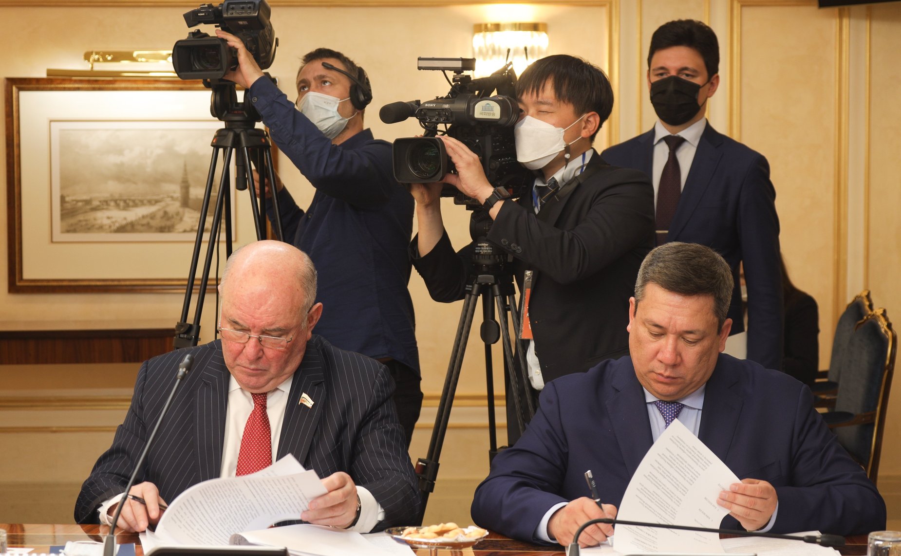 Встреча Валентины Матвиенко с Председателем Национального собрания Республики Корея