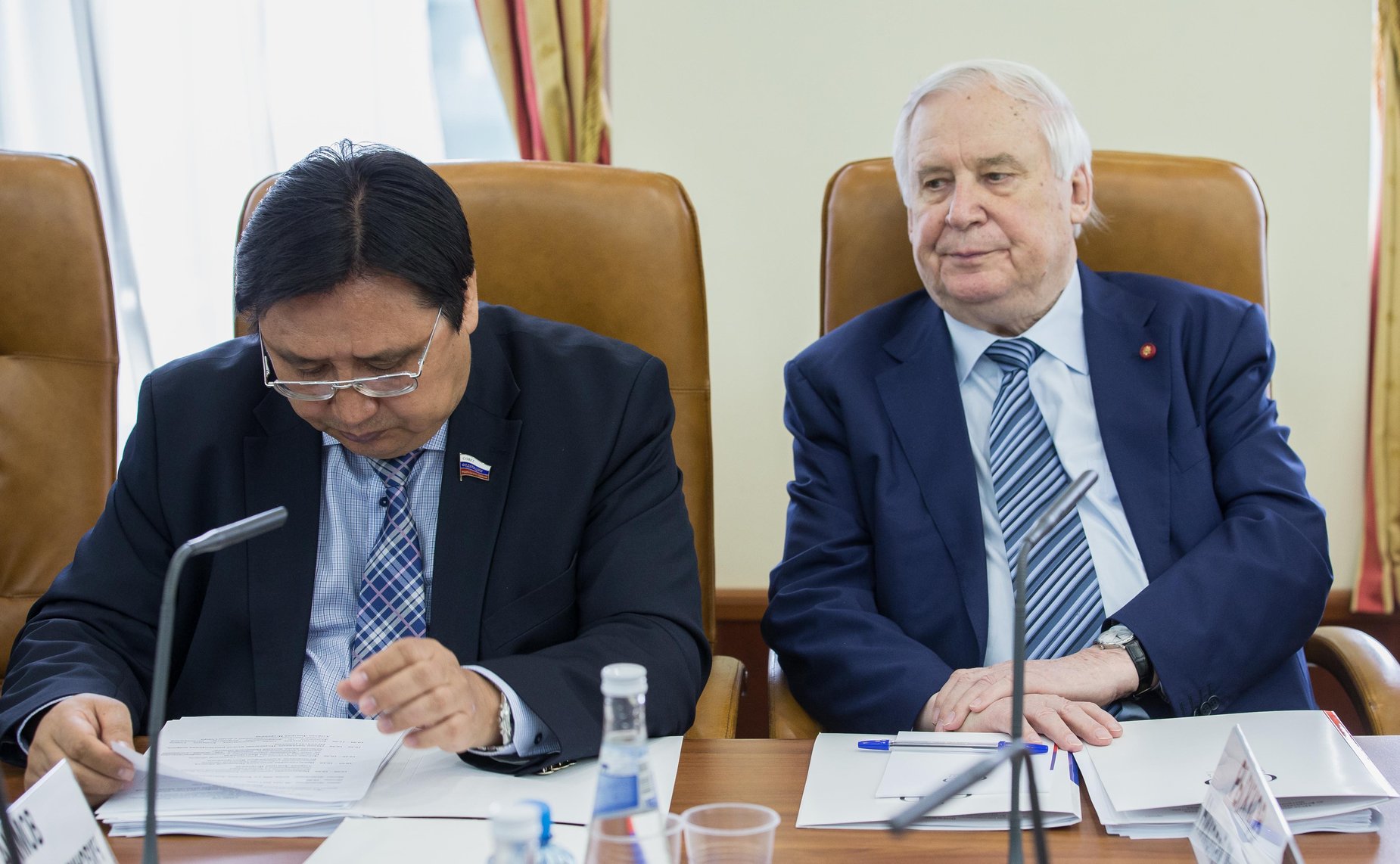 А. Акимов и Н. Рыжков