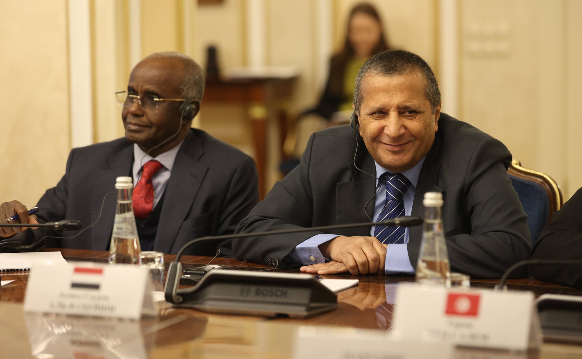 Встреча заместителя Председателя СФ Константина Косачева с главами дипломатических представительств арабских государств, аккредитованных в РФ