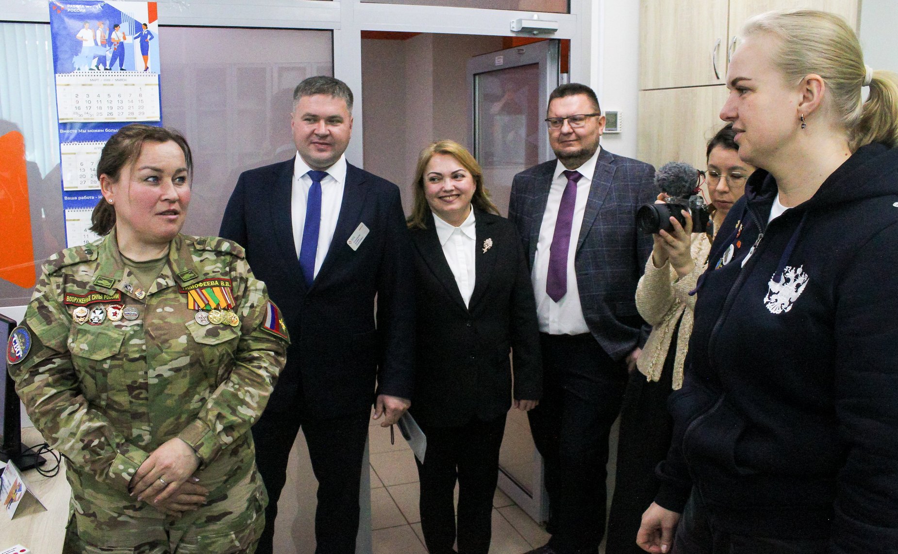 Сенаторы посетили Республиканский центр занятости