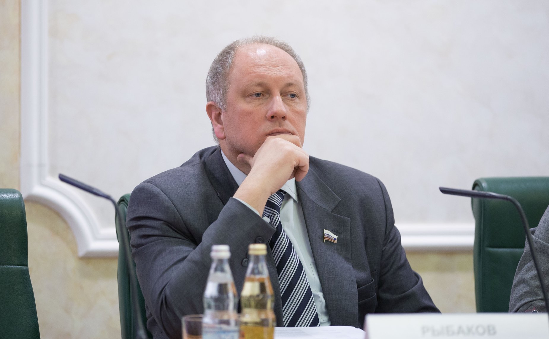 С. Рыбаков «Круглый стол» на тему «Русский язык как ключевой фактор продвижения ценностей российской культуры и единства российского общества: пути сохранения и развития»