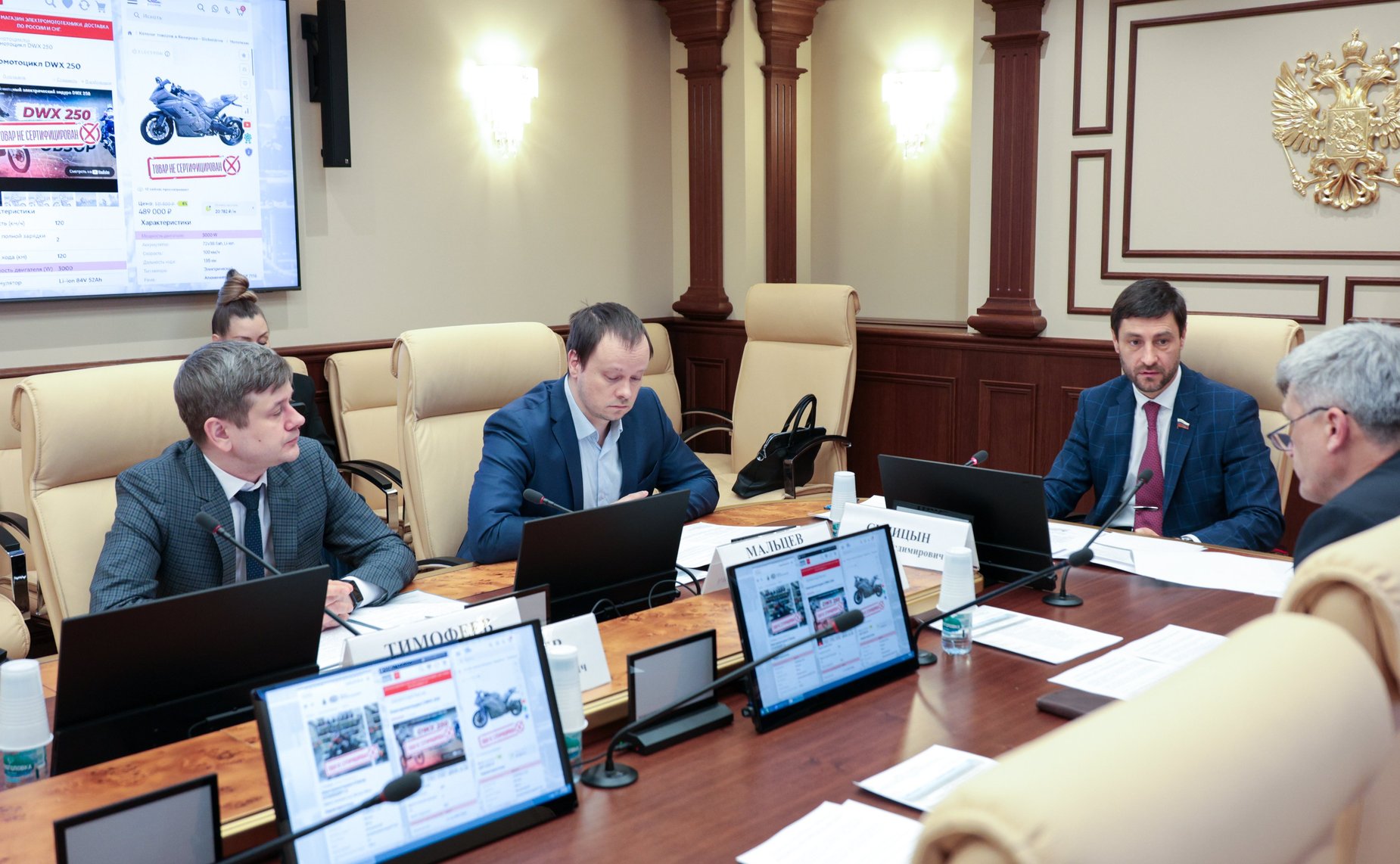 Совещание Комитета Совета Федерации по экономической политике на тему «О мерах по обеспечению безопасности использования оборудованных электродвигателями транспортных средств и самоходной техники»