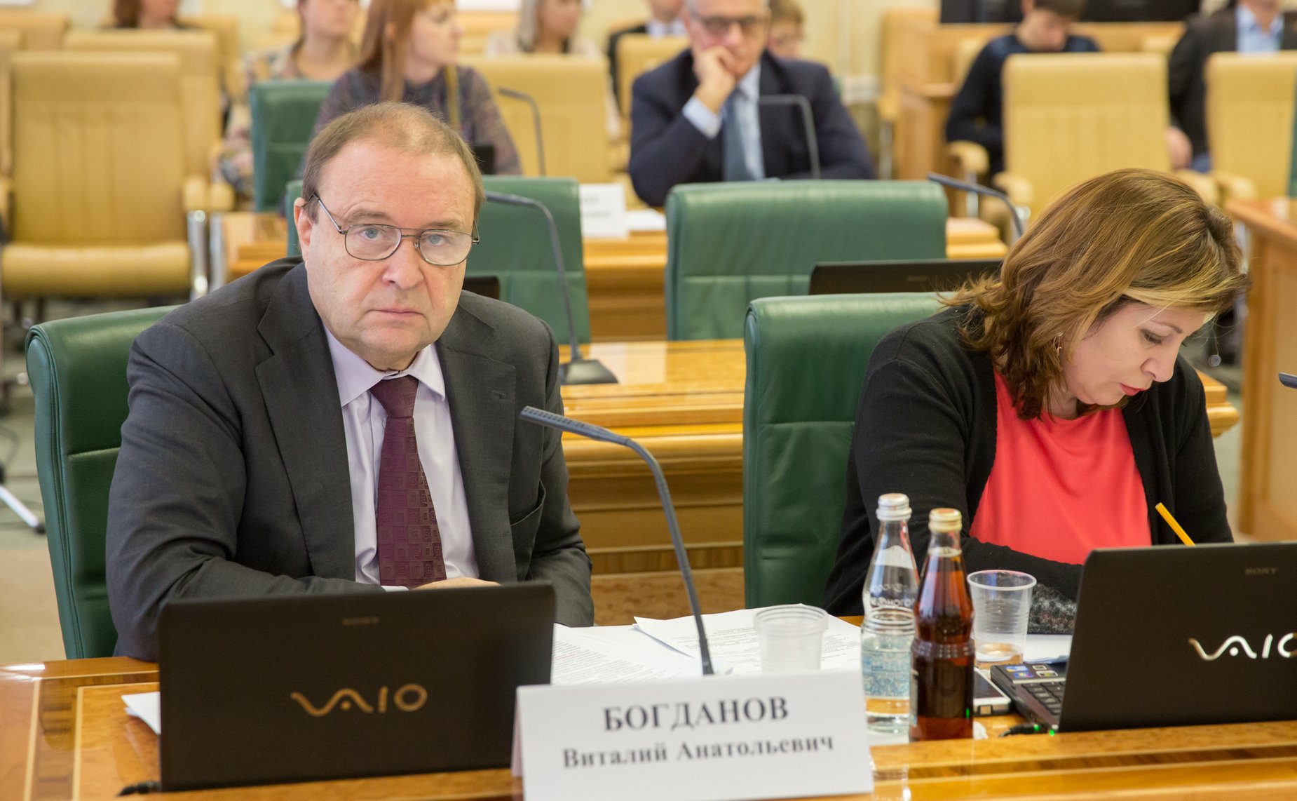 В. Богданов Заседание Комитета СФ по конституционному законодательству и государственному строительству