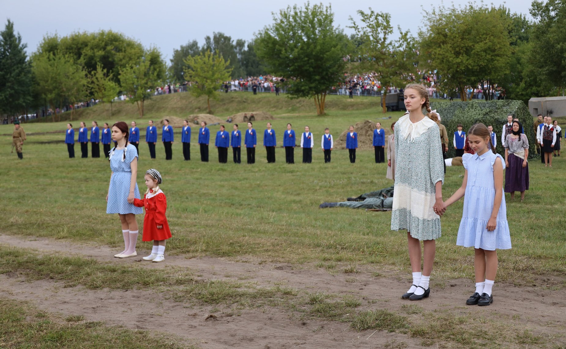 На Кобринском укреплении состоялась историческая реконструкция первого дня войны — «22 июня. Брестская крепость»