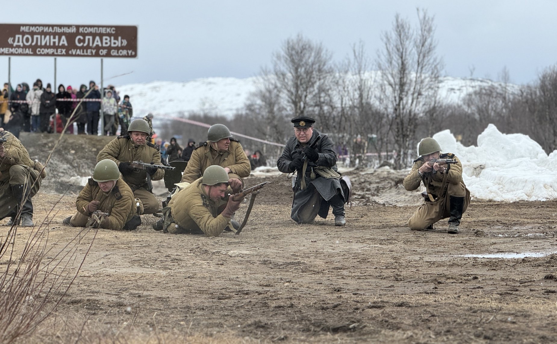 Татьяна Сахарова приняла участие в торжественном митинге в Мурманской области