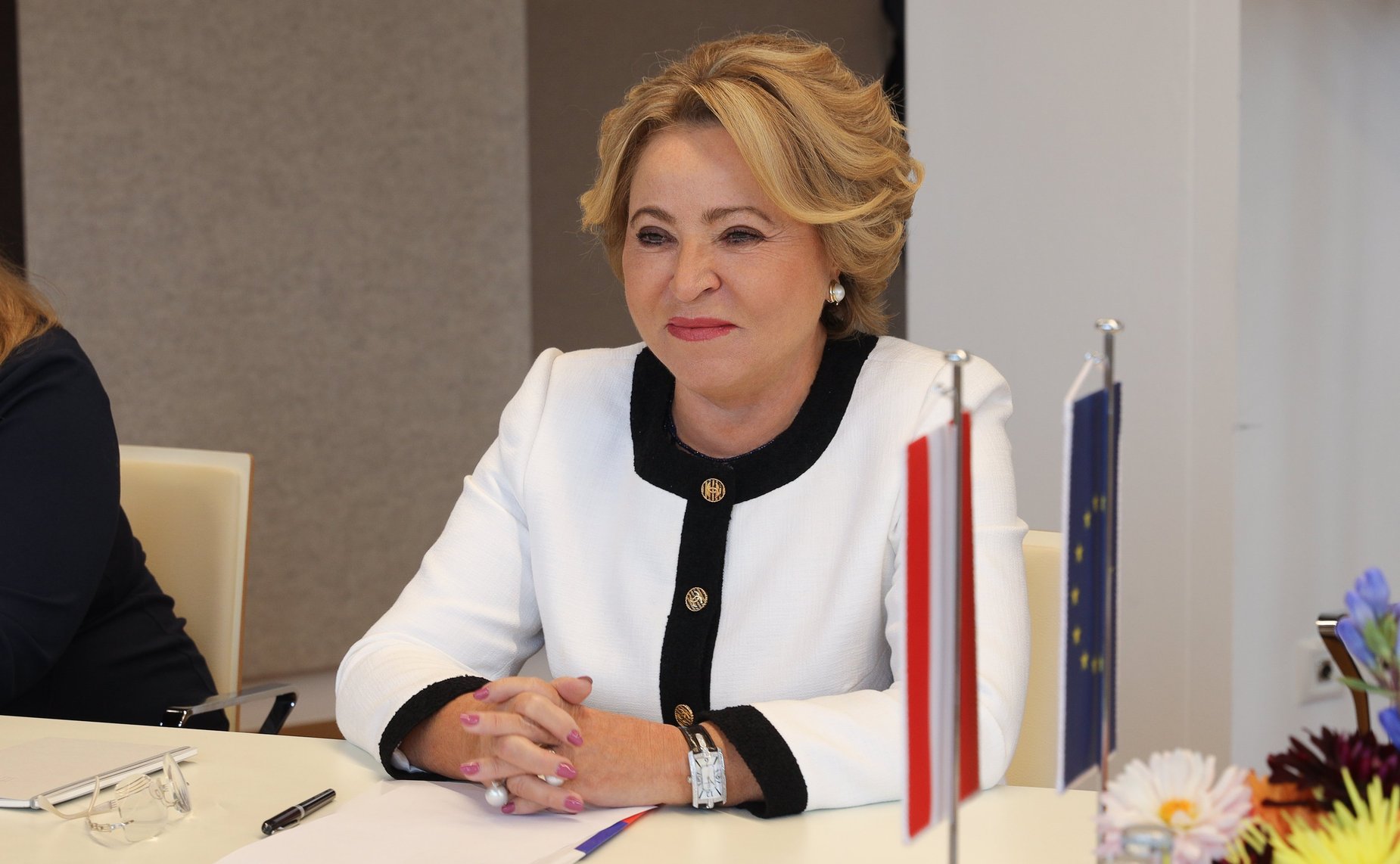 Встреча Валентины Матвиенко с Президентом Национального совета Австрии Вольфгангом Соботкой