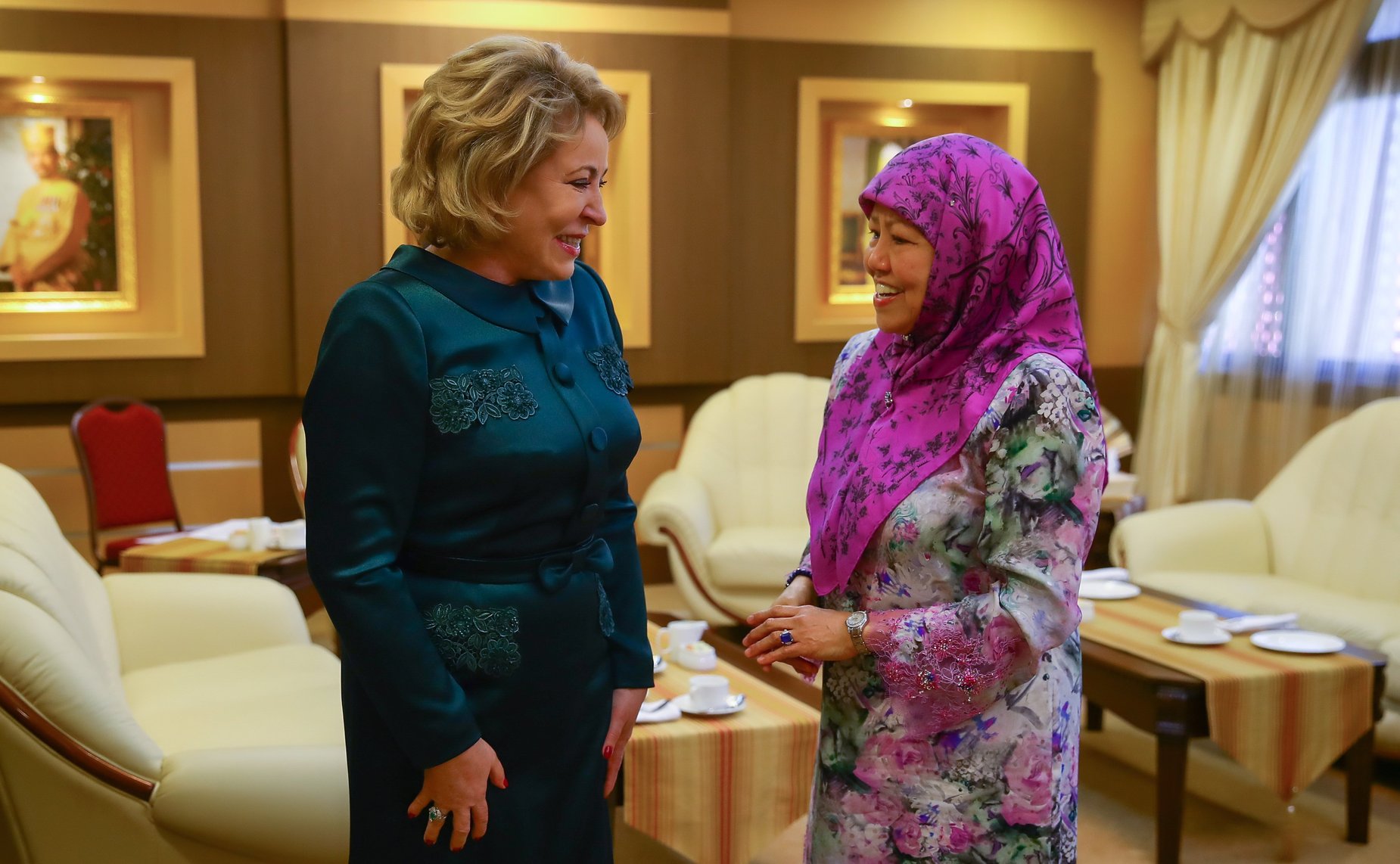 Валентина Матвиенко и принцесса Масна