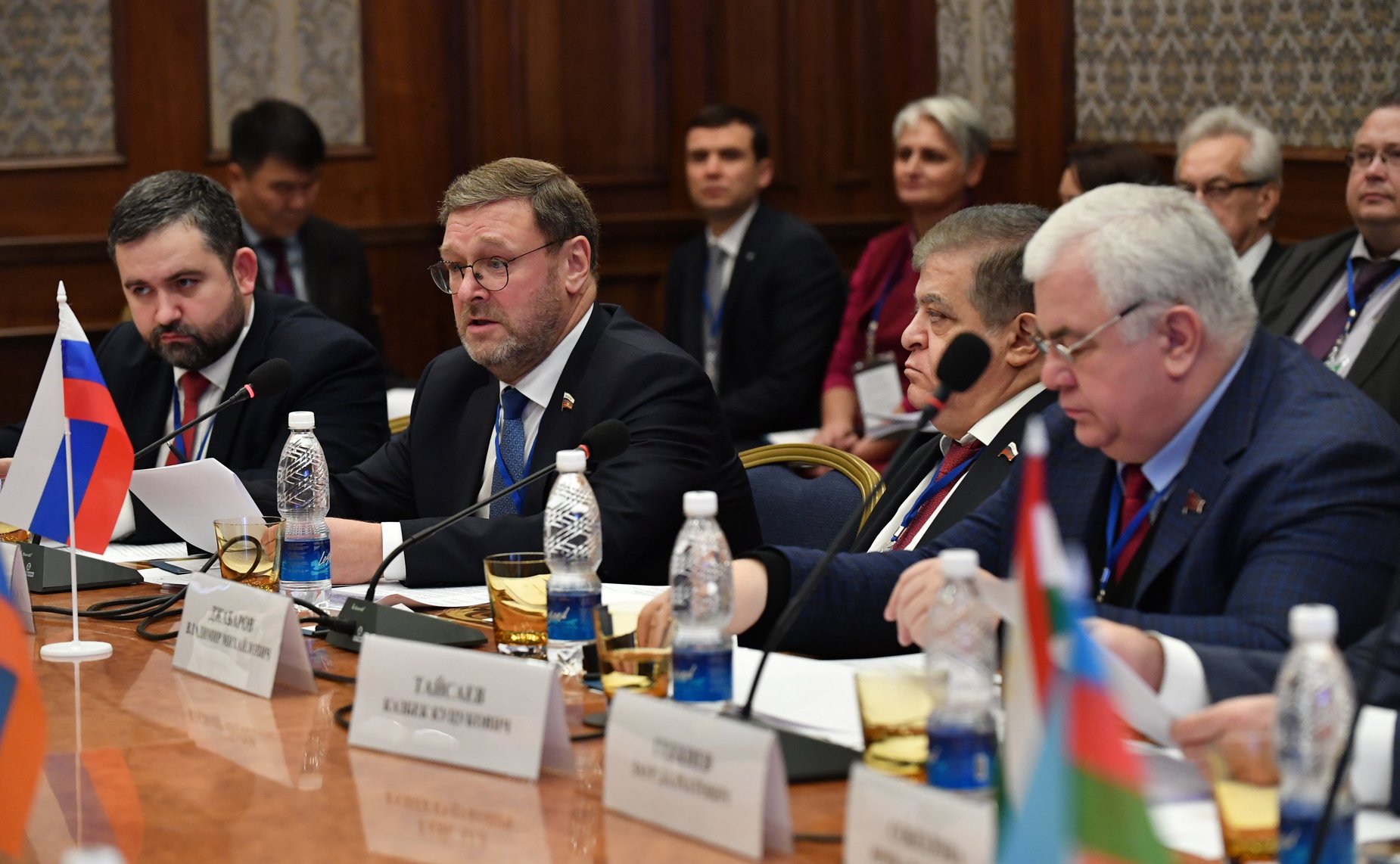 Заседание Комиссии Межпарламентской Ассамблеи государств-участников СНГ (МПА СНГ) по политическим вопросам и международному сотрудничеству