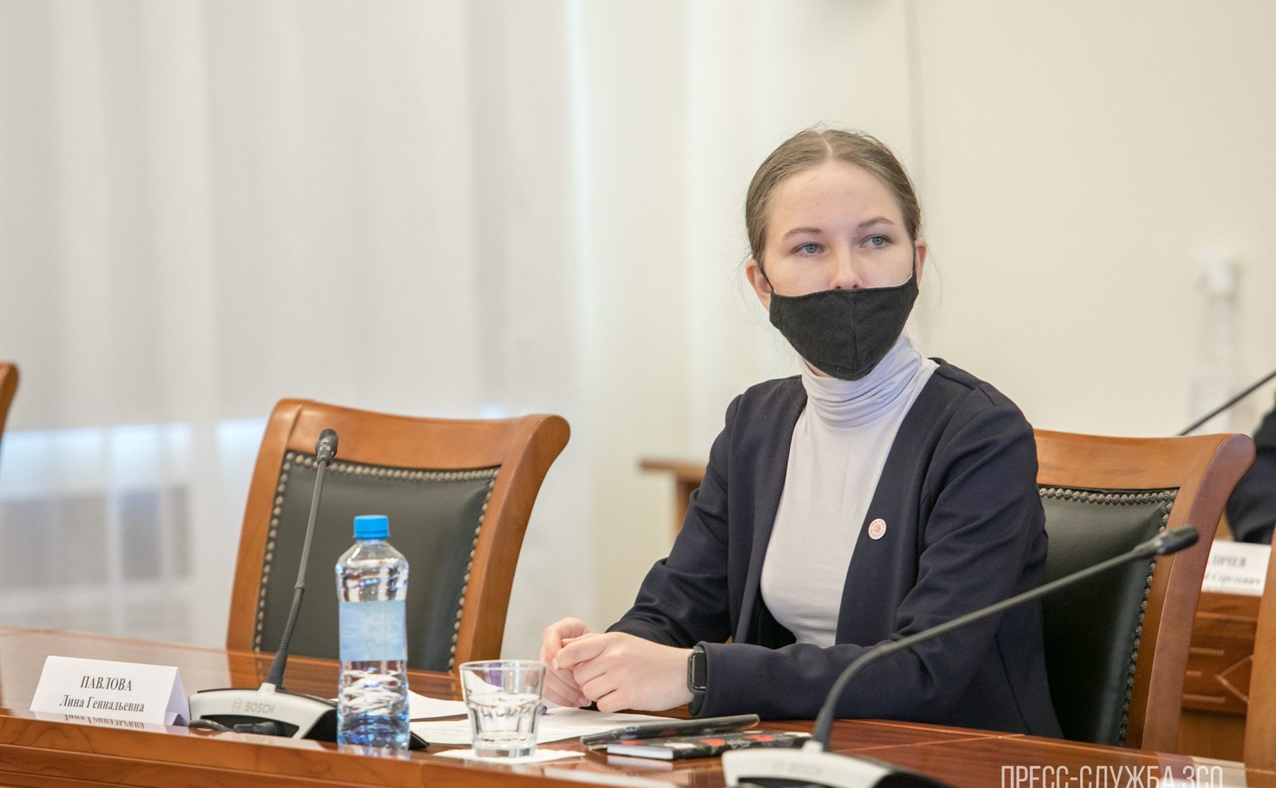 Заседание Дискуссионного клуба Молодежного парламента Вологодской области