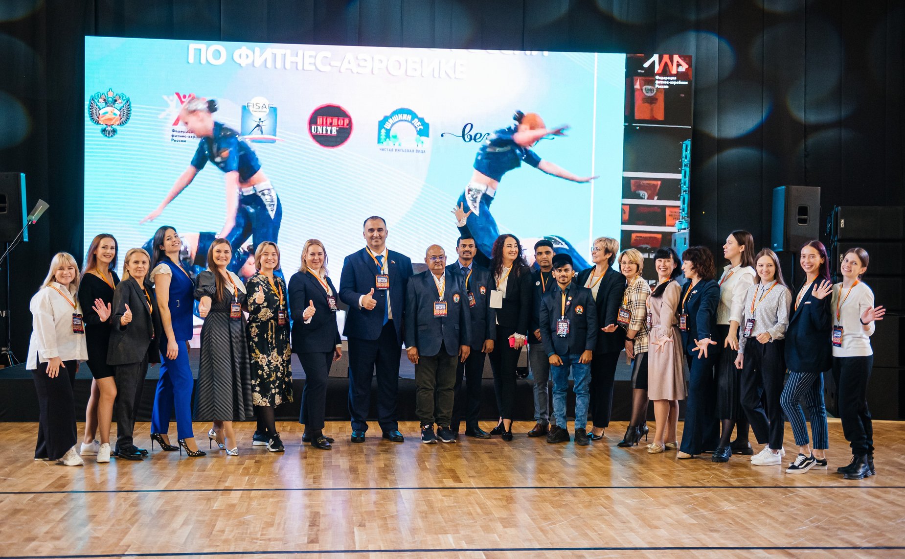 Мохмад Ахмадов принял участие в торжественной церемонии открытия официальных Международных соревнований по фитнес-аэробике