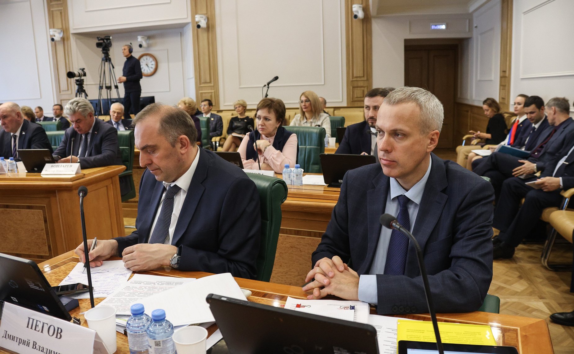 Встреча сенаторов Российской Федерации с генеральным директором — председателем правления ОАО «РЖД» Олегом Белозеровым в формате «Открытого диалога»