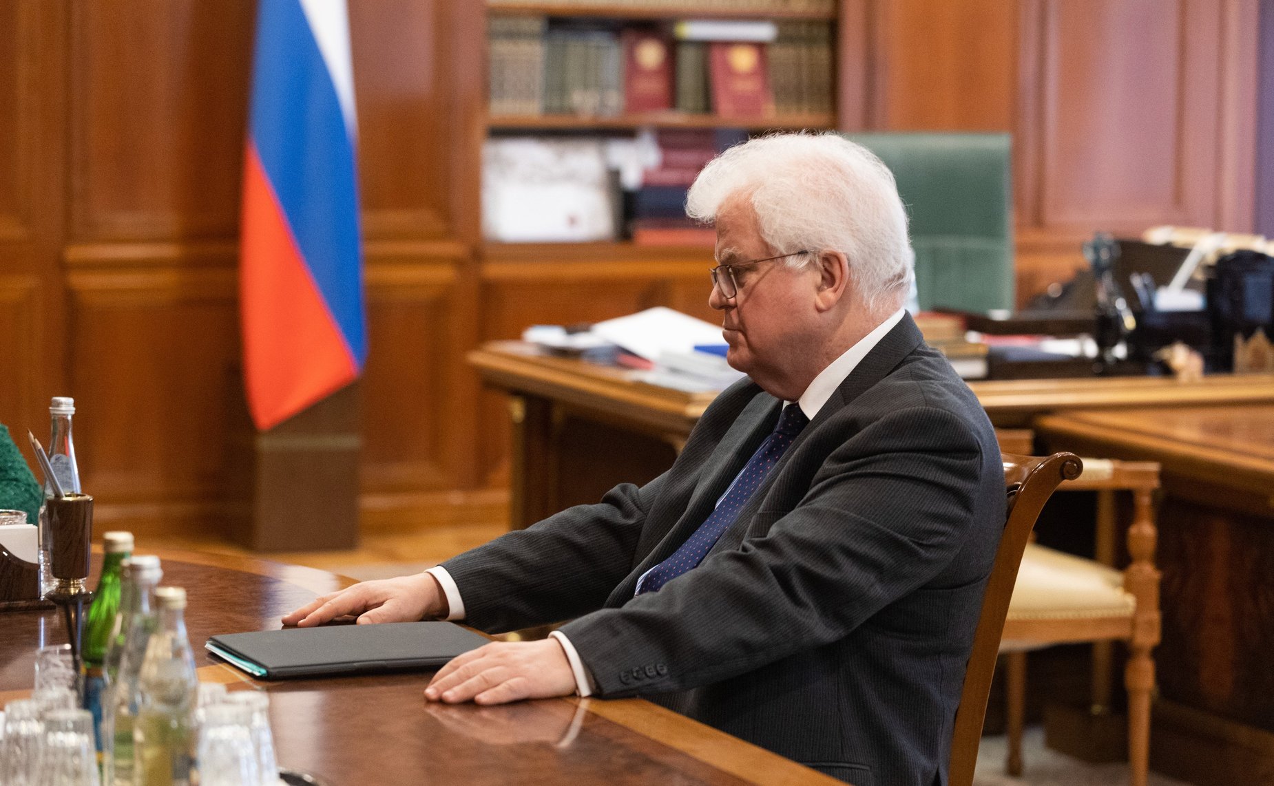 Встреча Председателя СФ Валентины Матвиенко с главой Республики Карелия Артуром Парфенчиковым