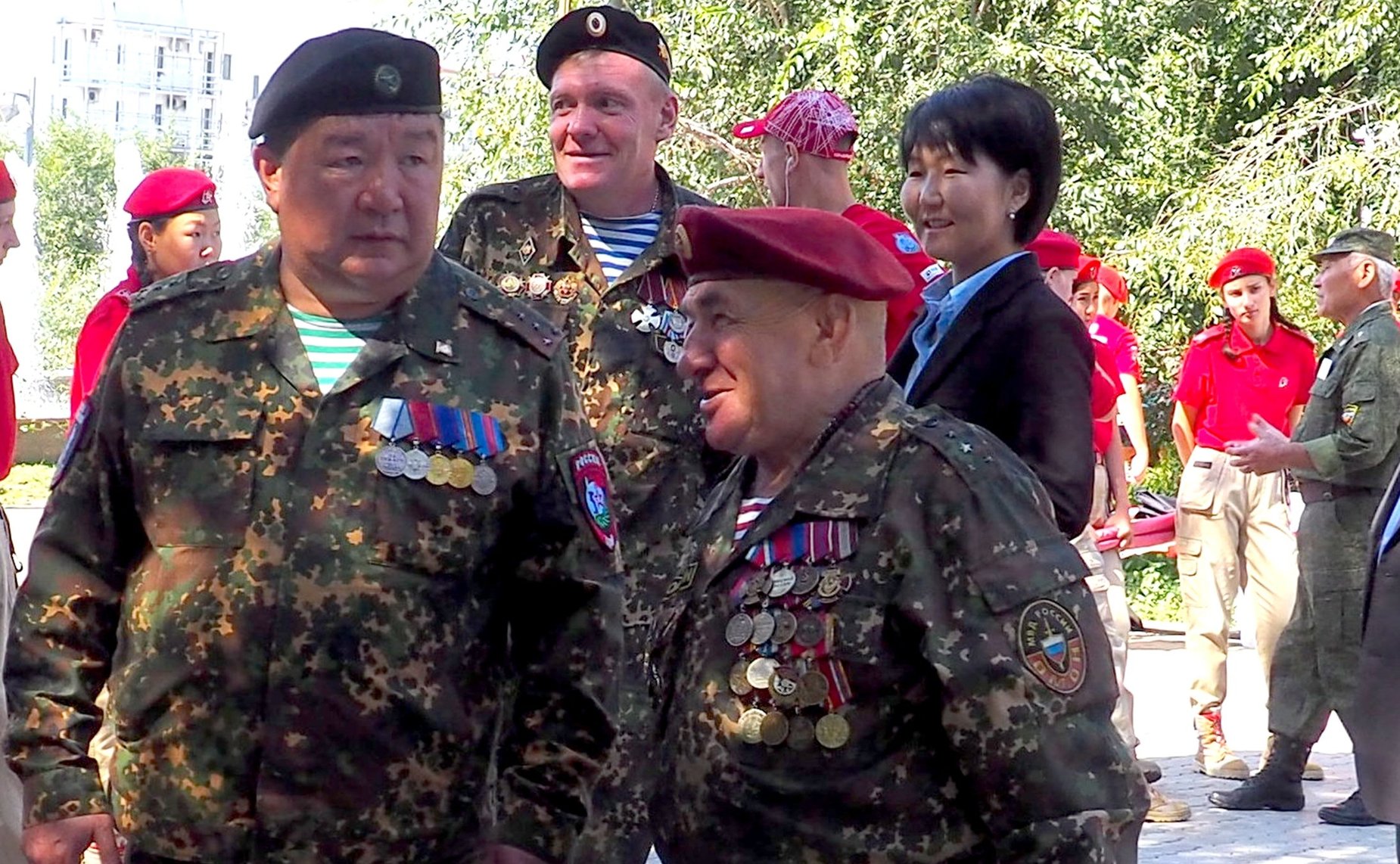 Автопробег по бурятскому участку маршрута второго этапа Всероссийского патриотического автомарша «Юнармия – От Победы к Победам. Сибирь — Восток 2019»