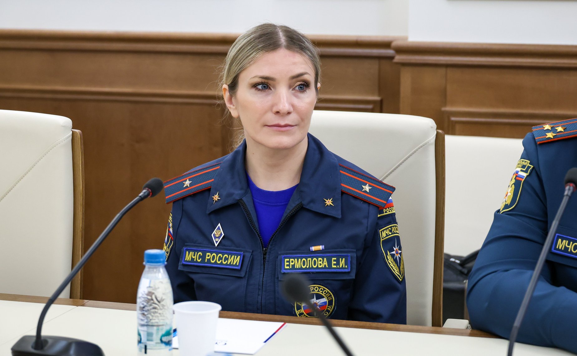 Встреча члена Комитета Совета Федерации по международным делам Алексея Кондратьева со слушателями Академии ГПС МЧС России