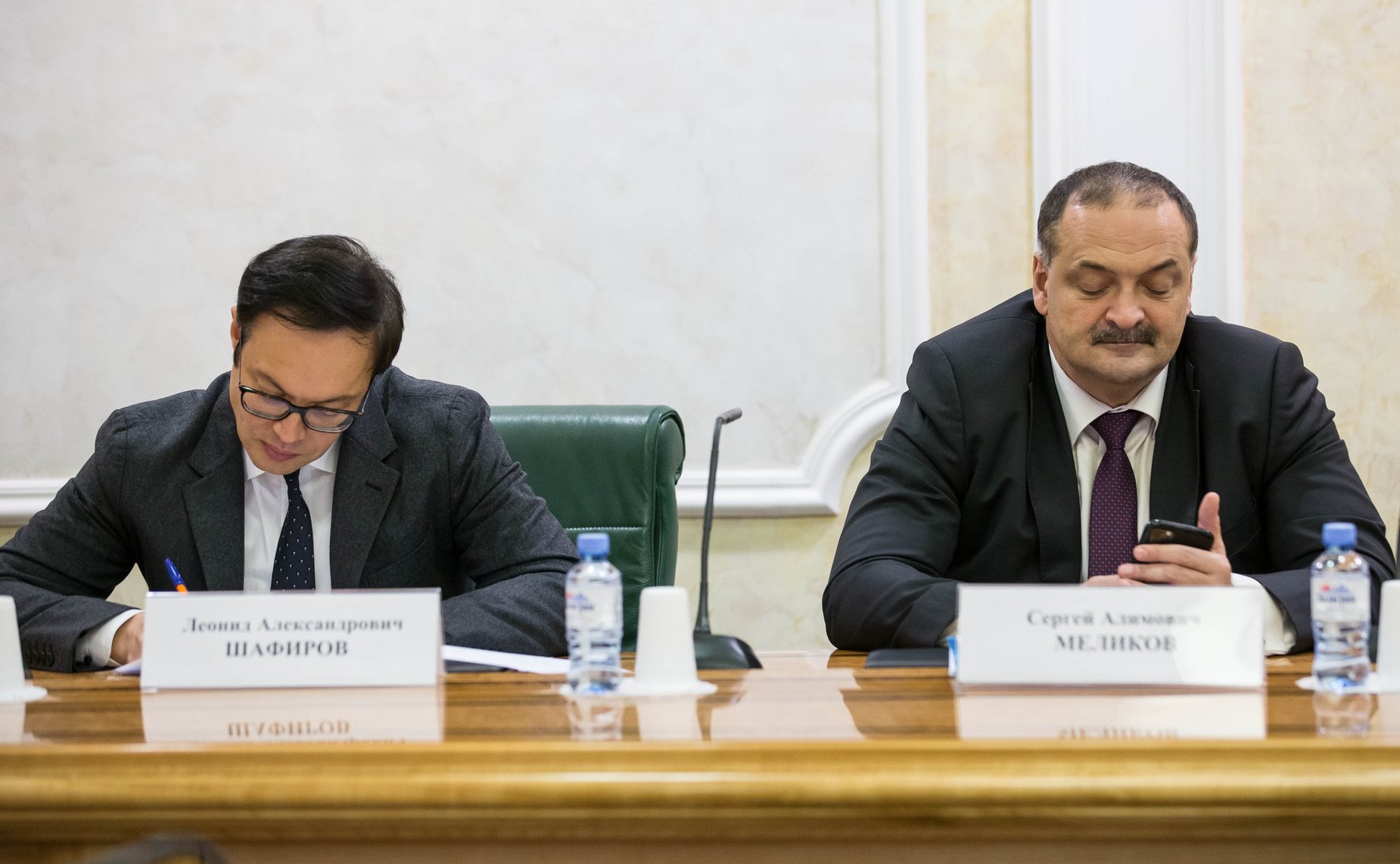 Леонид Шафиров и Сергей Меликов