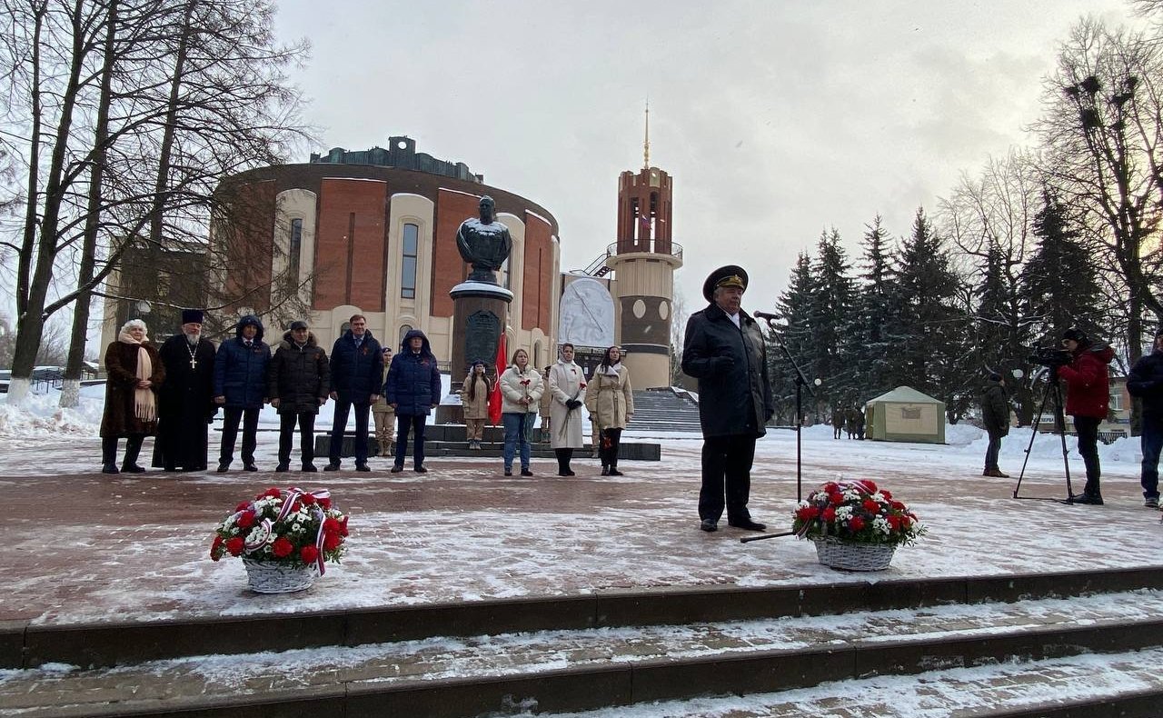 Александр Савин принял участие в торжественном праздновании 127-й годовщины со дня рождения Г.К. Жукова