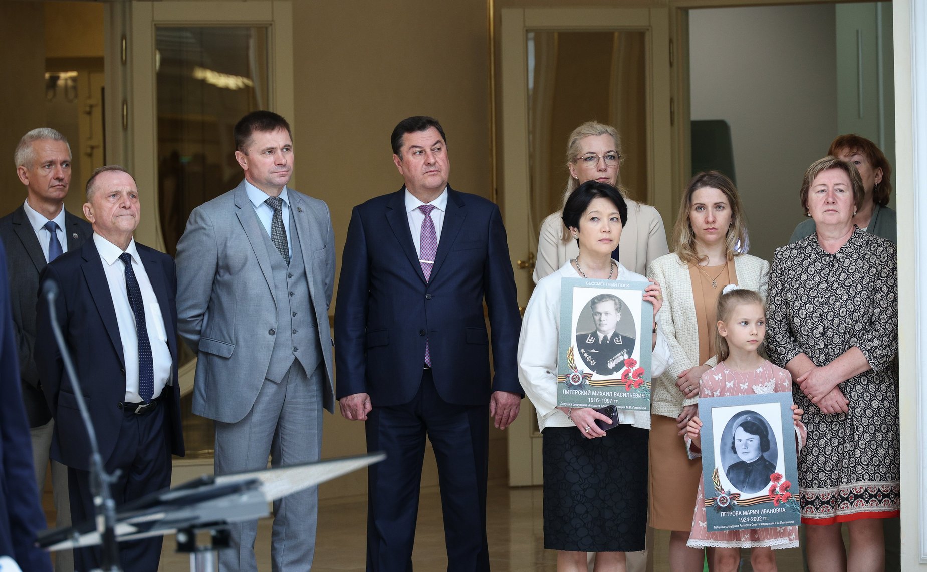 В Совете Федерации состоялась торжественная церемония открытия выставки «Память поколений»