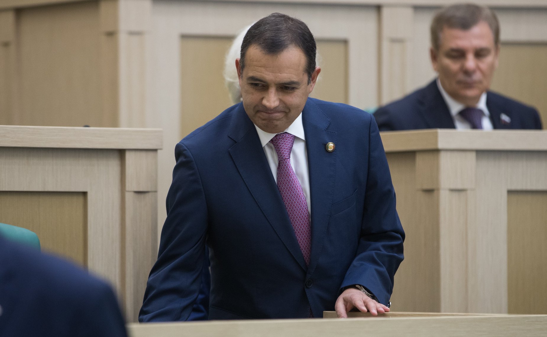 Председатель Палаты сенаторов Генерального конгресса Мексики Э. Арройо