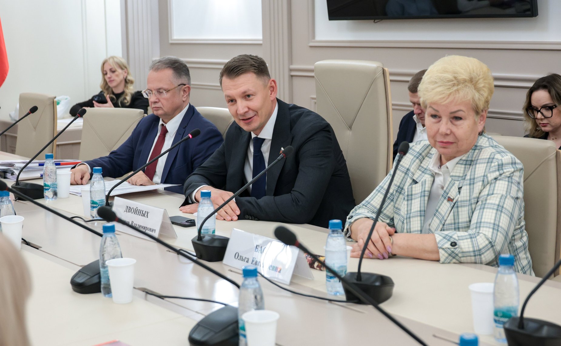 Встречи сенаторов Российской Федерации с делегацией Аппарата Народного Совета Луганской Народной Республики