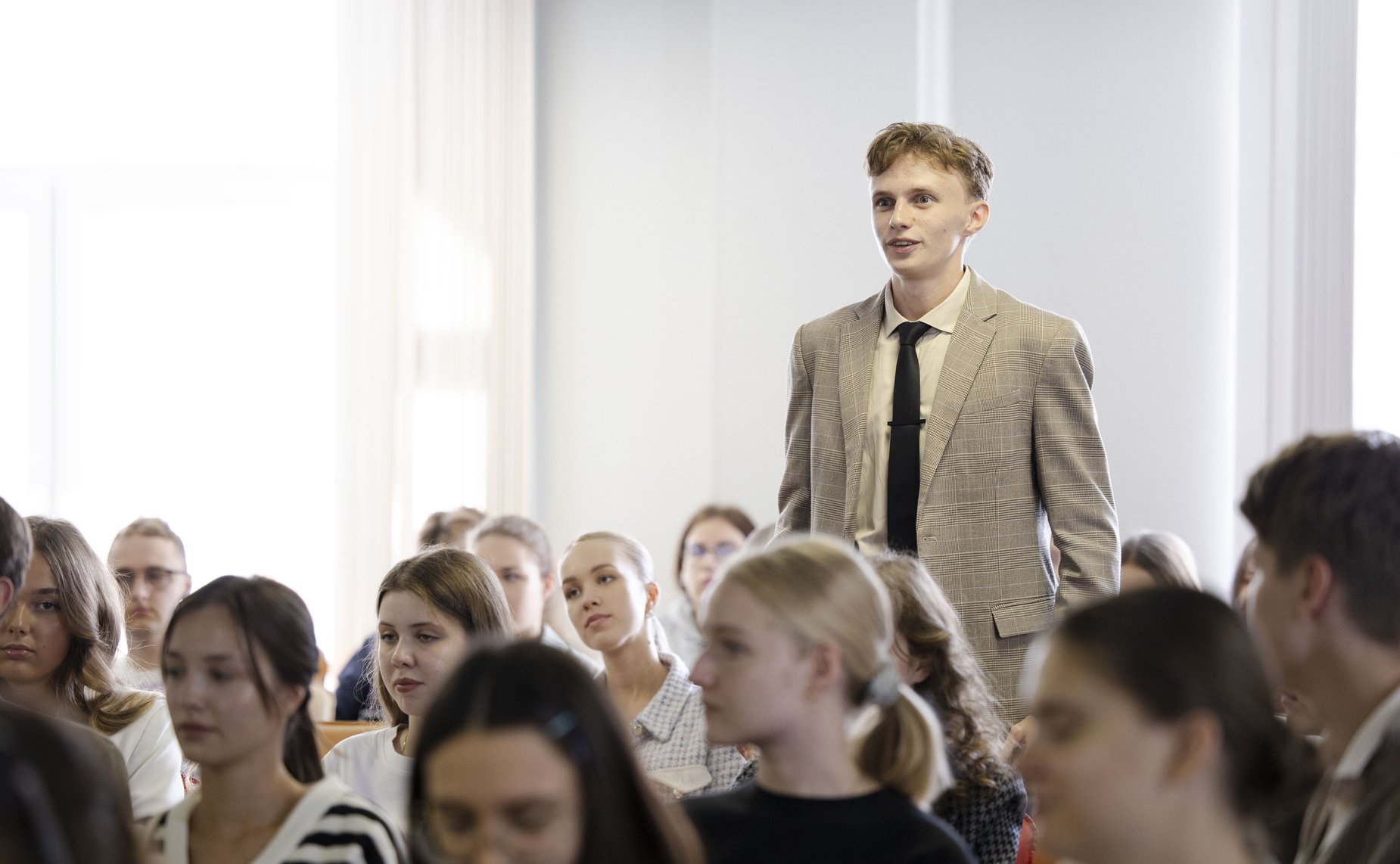 Константин Косачев встретился со студентами Института государственной службы и управления Президентской академии