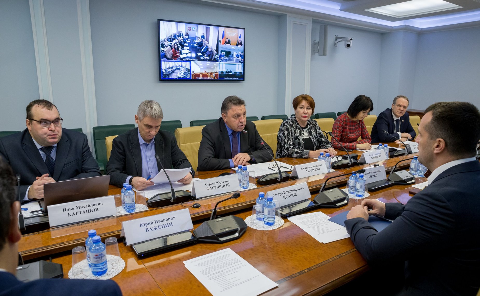 Заседание Временной комиссии СФ по совершенствованию правового регулирования в сфере государственного и муниципального контроля